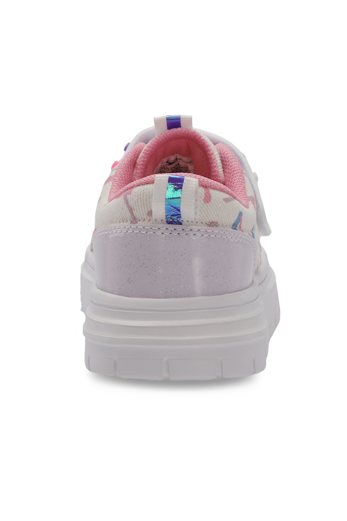 NUMANCIA Kız Çocuk Sneaker Ayakkabı Beyaz / Pembe - Görsel 7