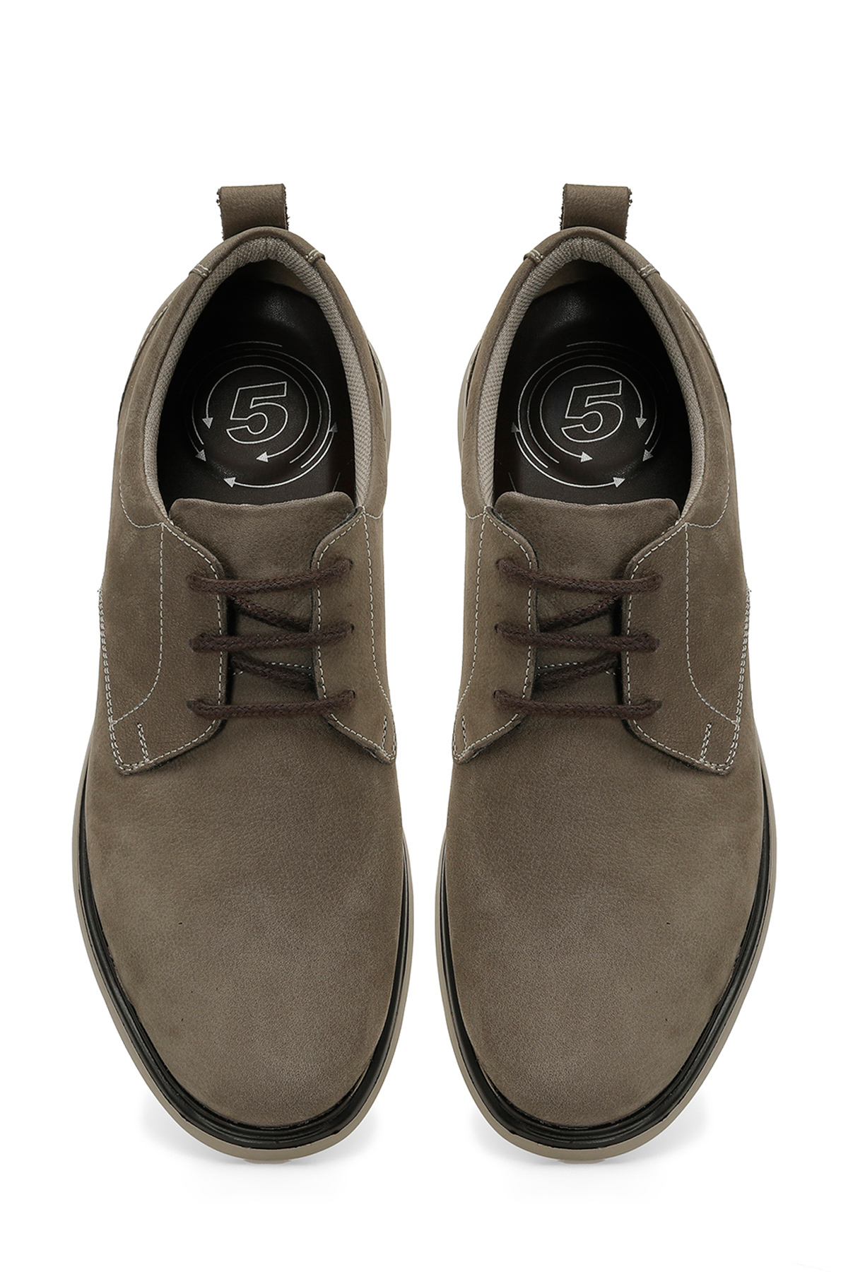 108082N.M 5FX Gri Erkek Ayakkabı - Görsel 5