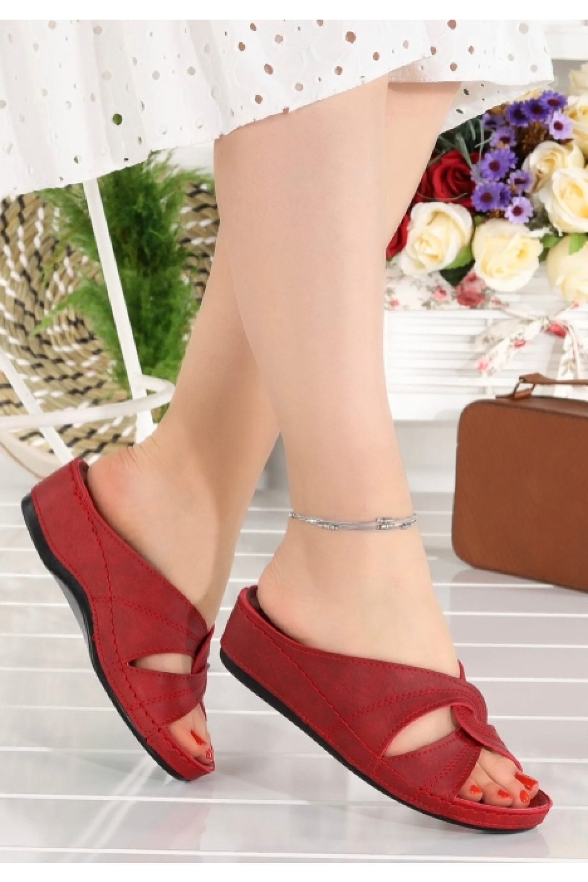 09-098 Kadın Ortapedic terlik - Görsel 4