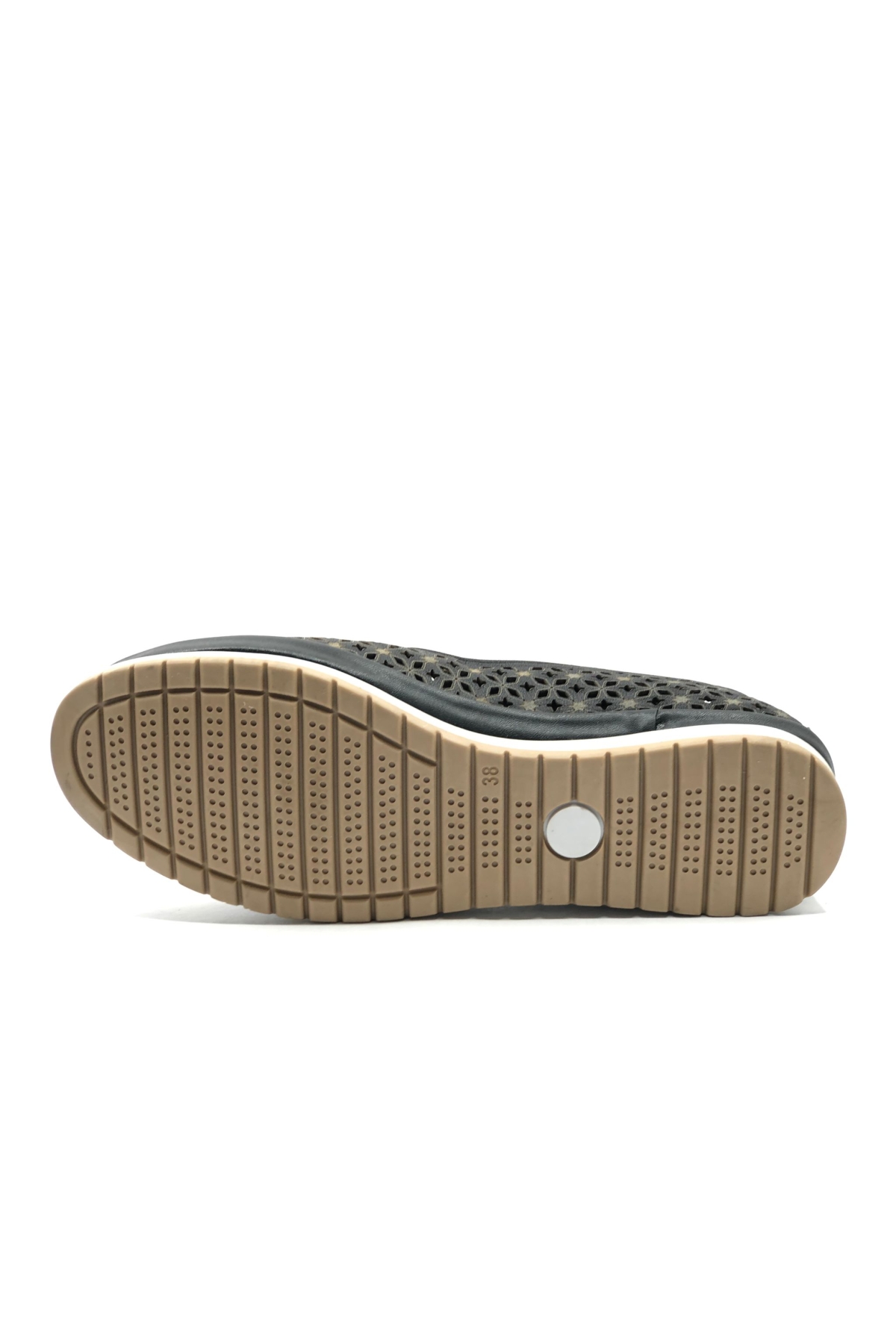 New Style Kadın Deri Casual Ayakkabı Babet - Görsel 6