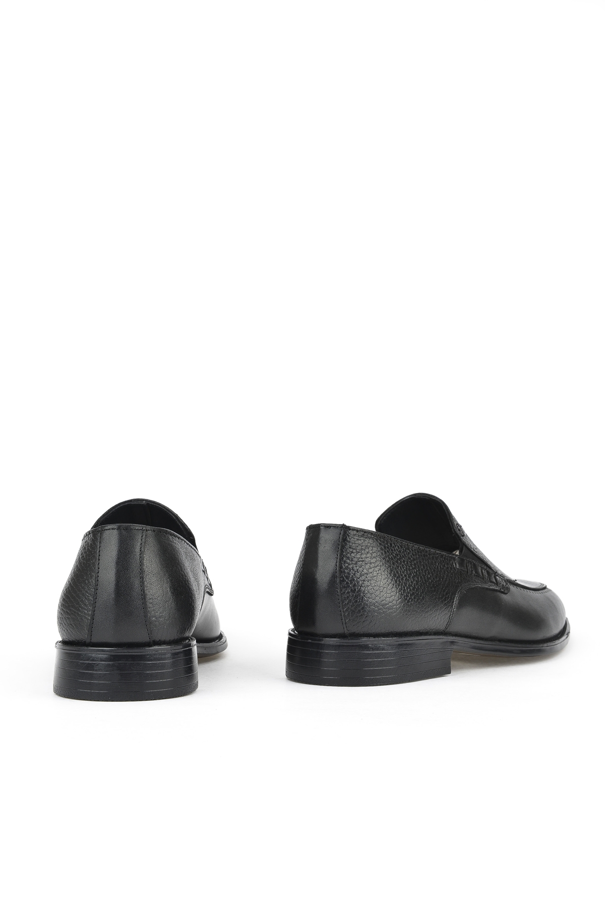 Erkek Hakiki Deri Klasik Ayakkabı 15148Z090 Siyah - Görsel 4