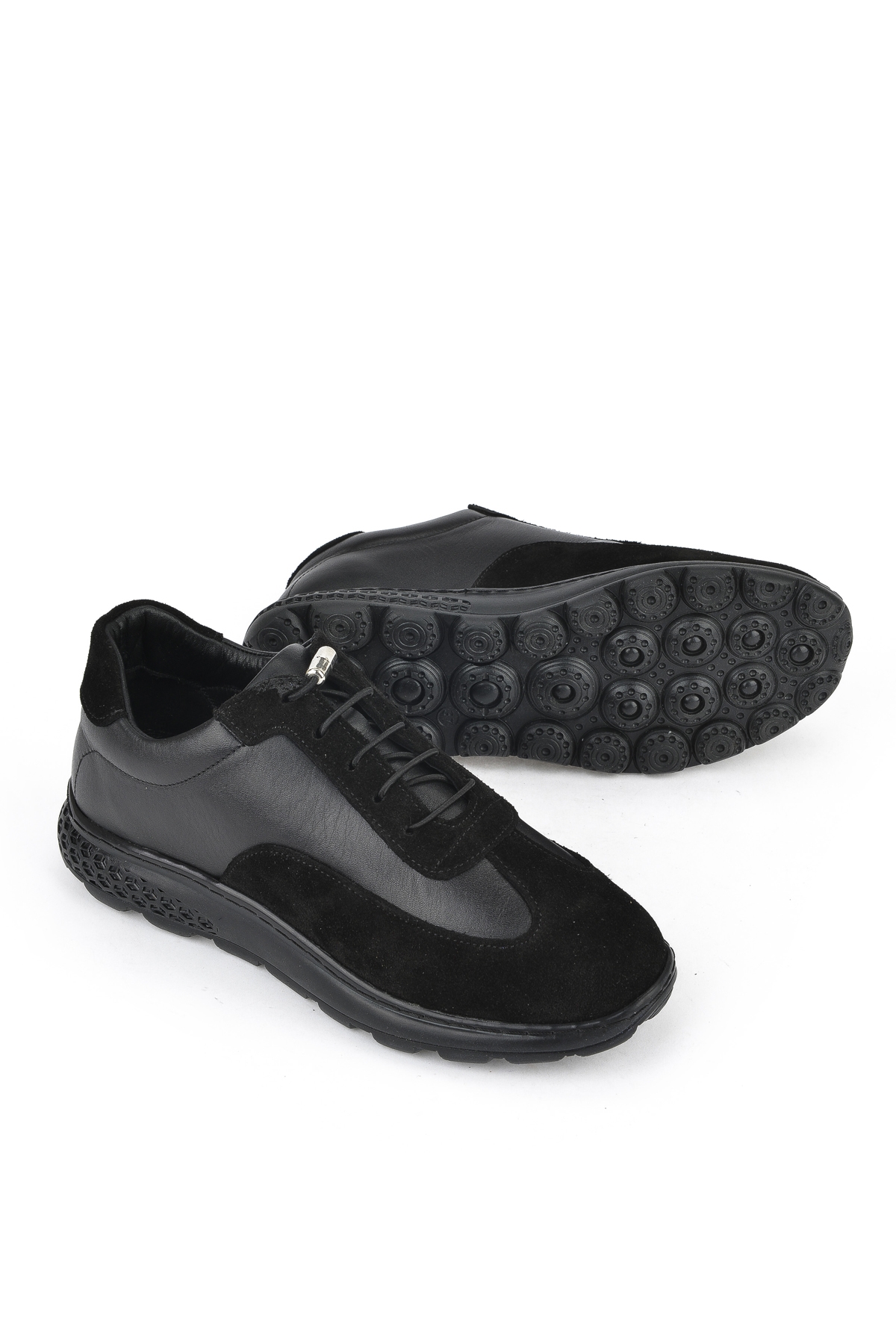 Kadın Hakiki Deri Sneaker 143992ZN2003 Siyah - Görsel 5