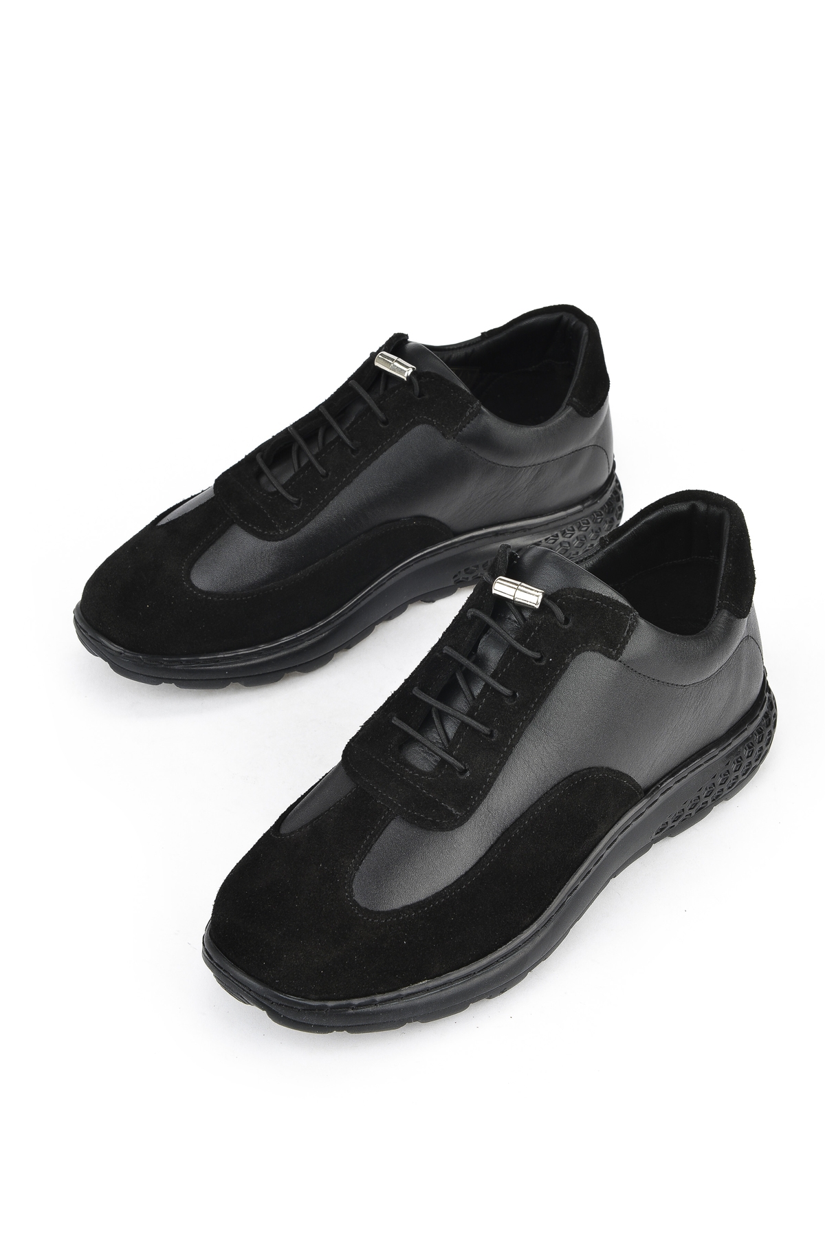 Kadın Hakiki Deri Sneaker 143992ZN2003 Siyah - Görsel 6