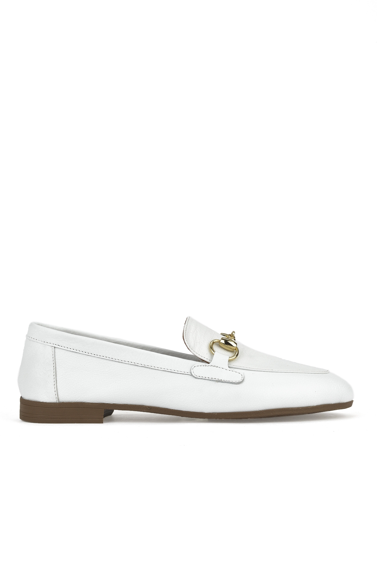 Hakiki Deri Kadın Ayakkabı 1511044Z201 Beyaz - Görsel 2