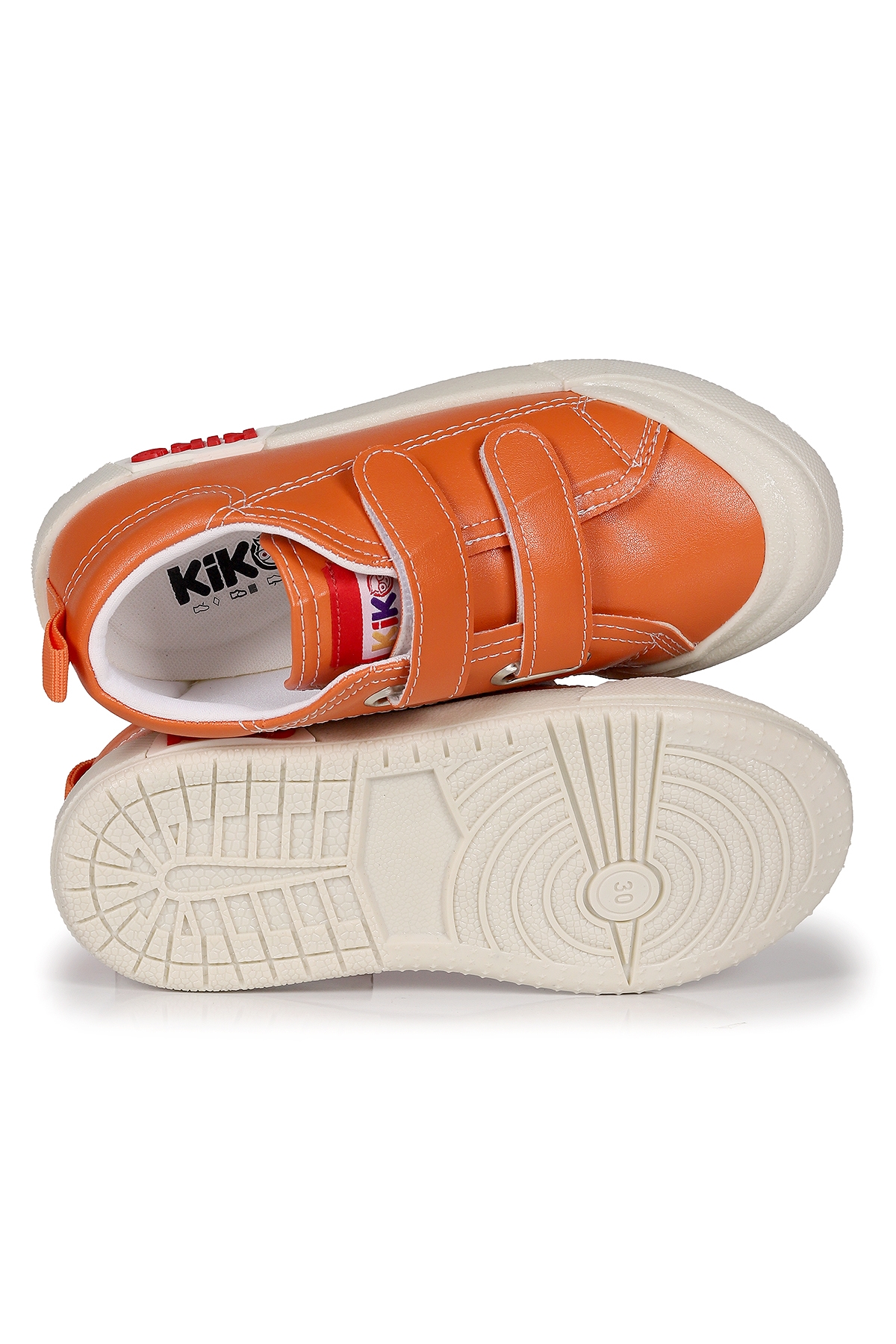 Suba Cırtlı Termo Taban Erkek Bebek Günlük Spor Ayakkabı Turuncu - Görsel 6