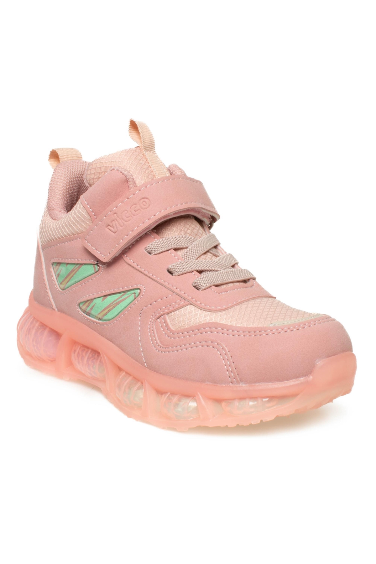 Vicco Vicco Pembe 946.B23K380 Willow Bebe Phylon Işıklı Pudra Çocuk Bot Flo'da! Pembe - 2. görsel