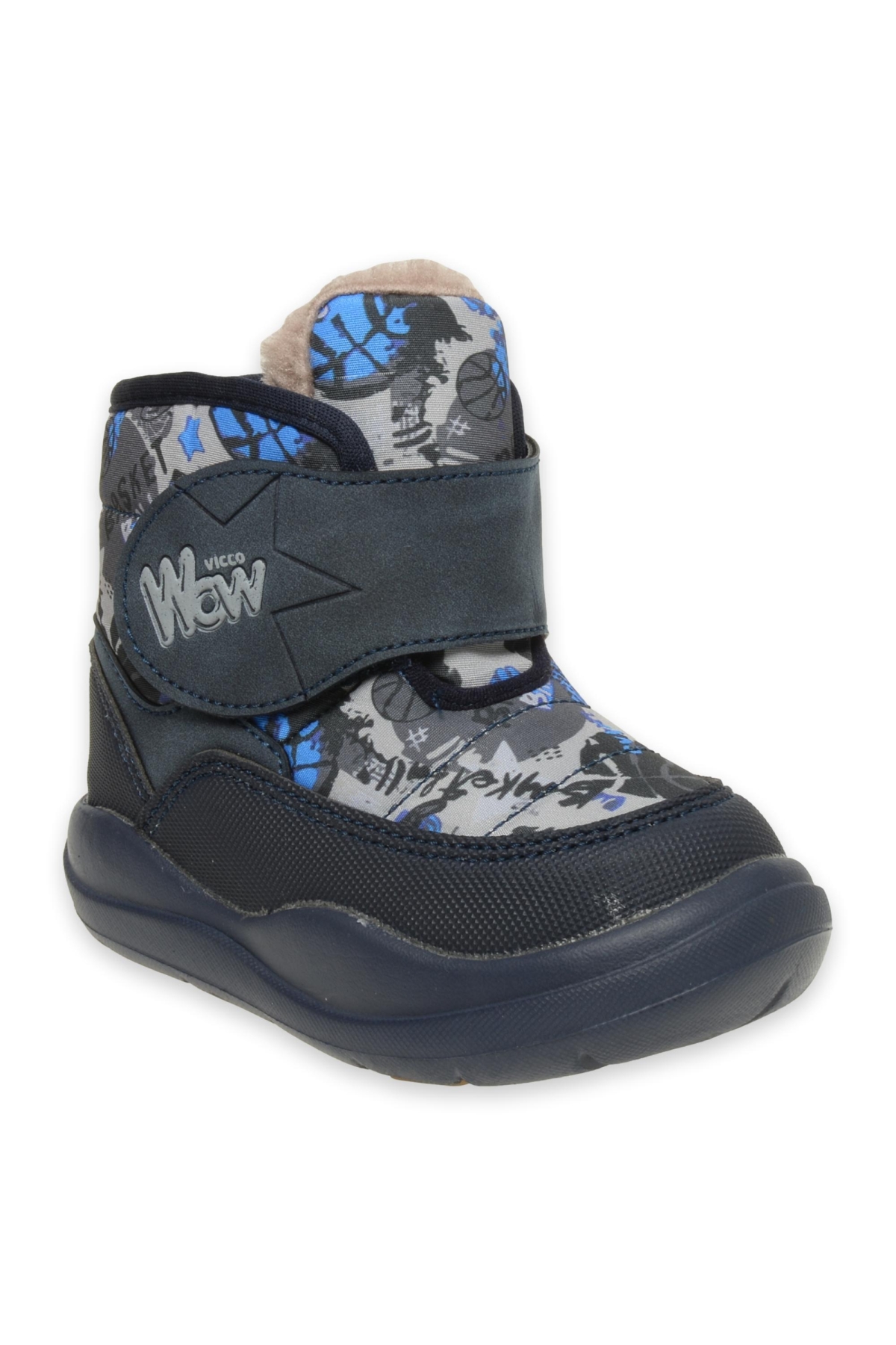 943.P23K.367 Santo Patik Phylon Kar Lacivert Çocuk Bot - Görsel 2