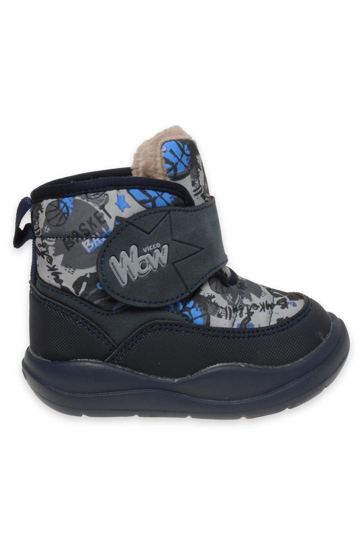 943.P23K.367 Santo Patik Phylon Kar Lacivert Çocuk Bot - Görsel 3