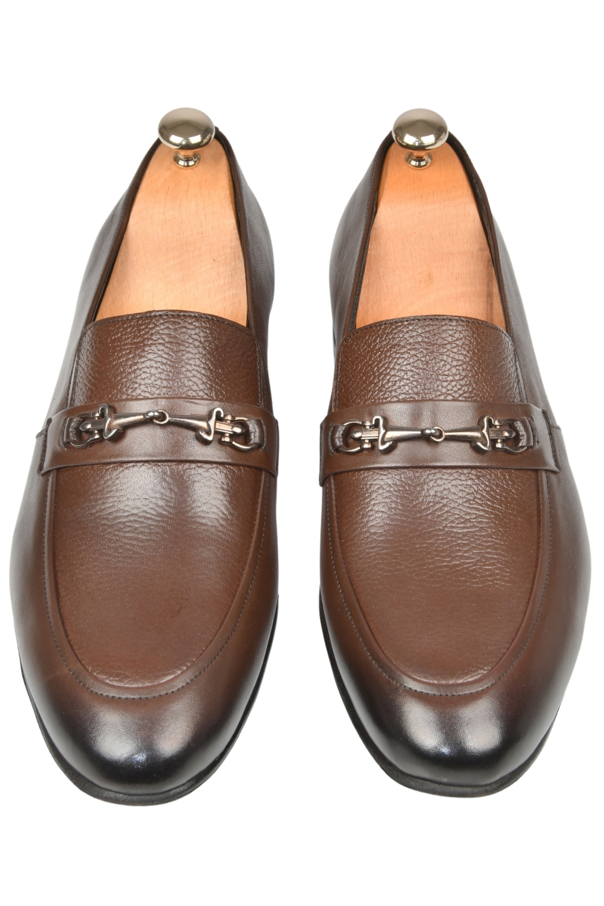 DeepSEA Erkek Kahve Tokalı Hafif Taban Hakiki Deri Klasik Ayakkabı 2509998 - Görsel 3