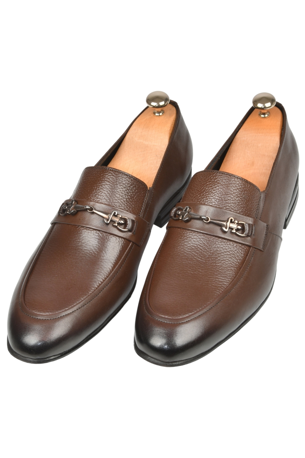 DeepSEA Erkek Kahve Tokalı Hafif Taban Hakiki Deri Klasik Ayakkabı 2509998 - Görsel 5