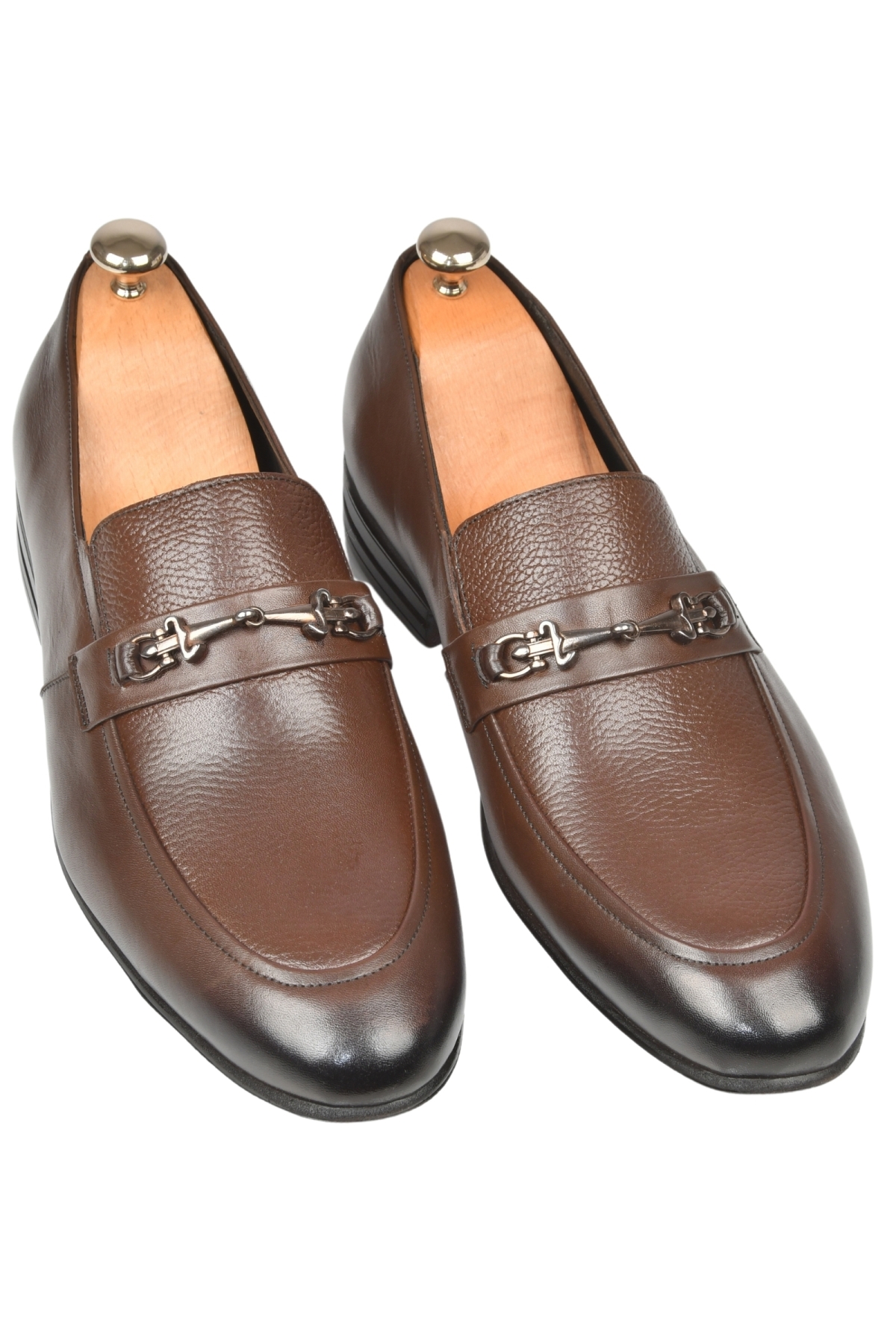 DeepSEA Erkek Kahve Tokalı Hafif Taban Hakiki Deri Klasik Ayakkabı 2509998 - Görsel 6