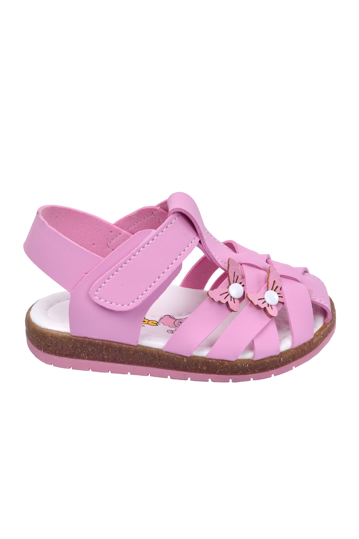 Günlük Kız Çocuk Bebe Sandalet Şb 2262-71 Pembe - Görsel 2