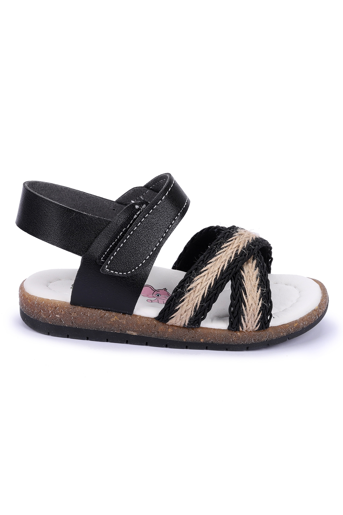 Kız Çocuk Bebe Sandalet Şb 2687-91 Siyah - Görsel 2