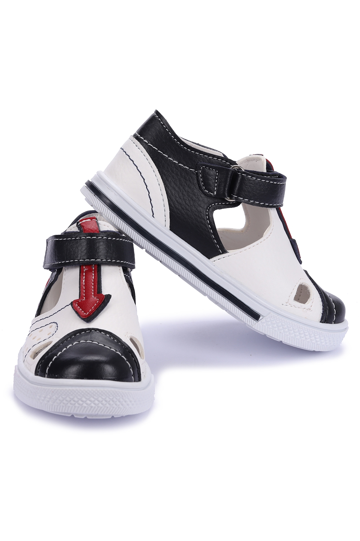 Erkek Çocuk Sandalet Şb 26452807-13 Lacivert - Kırmızı - Görsel 3