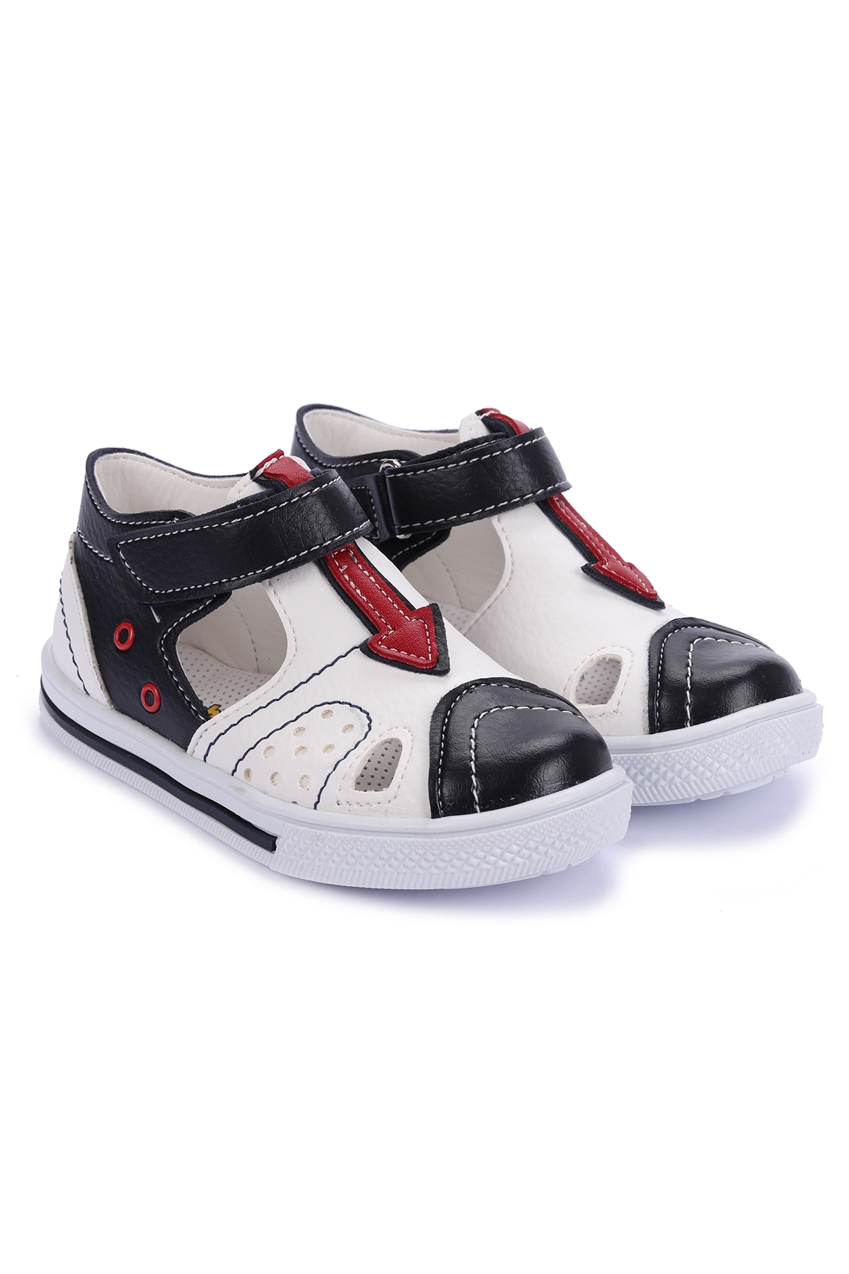 Erkek Çocuk Sandalet Şb 26452807-13 Lacivert - Kırmızı - Görsel 4