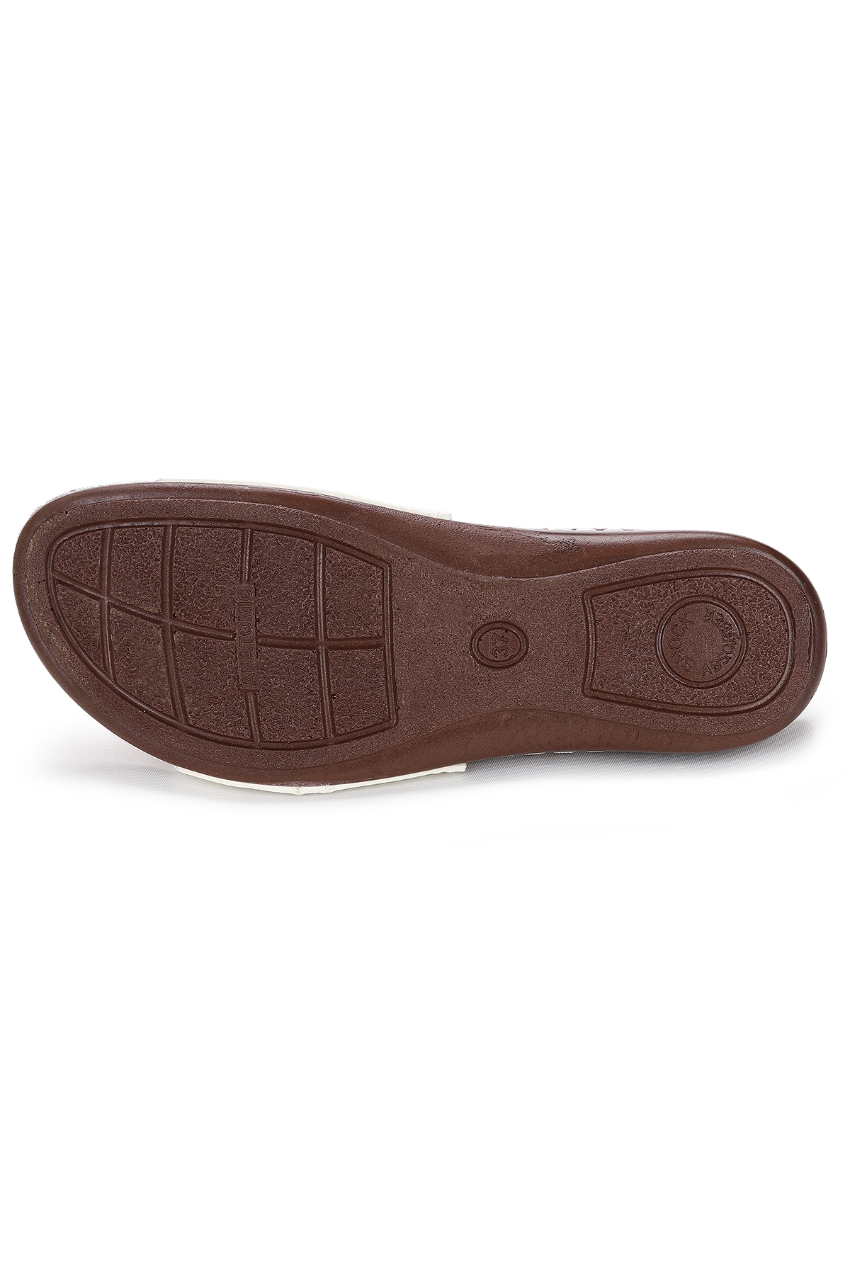 Günlük Kemerli Kadın Terlik Ary 11-113 Beyaz - Görsel 7