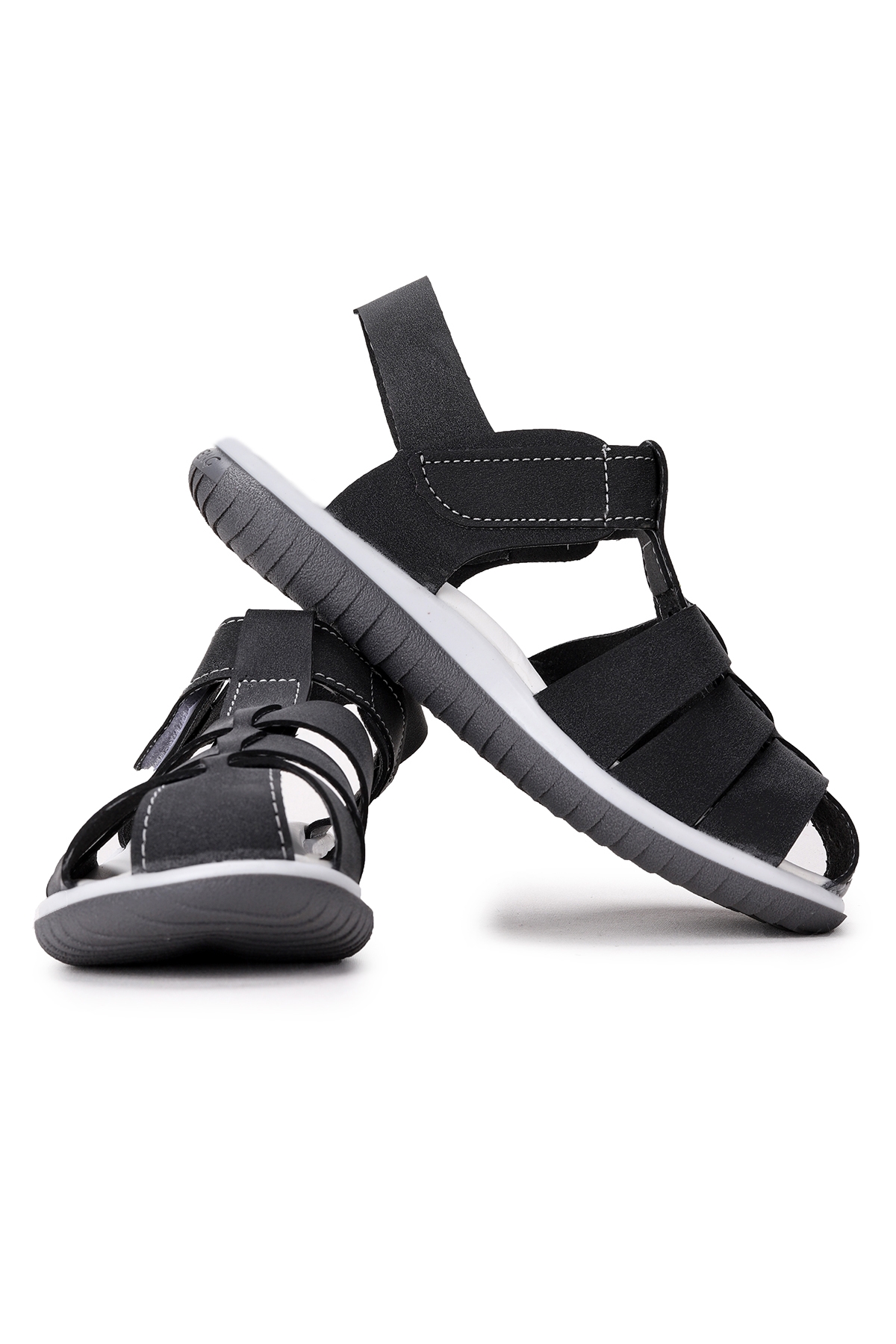 Kiko Kids Kiko Kids Gri Erkek Çocuk Sandalet Şb 22479-287 Antrasit Sandalet & Terlik | Flo Gri - 5. görsel