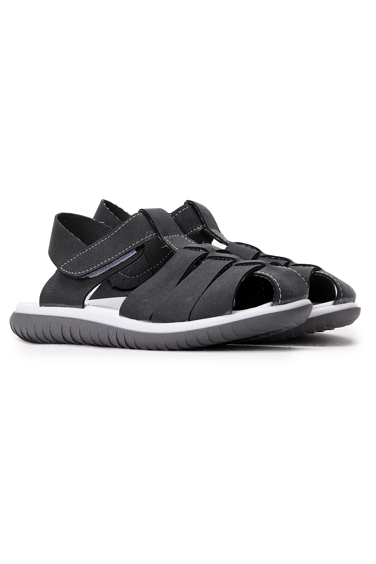 Kiko Kids Kiko Kids Gri Erkek Çocuk Sandalet Şb 22479-287 Antrasit Sandalet & Terlik | Flo Gri - 6. görsel