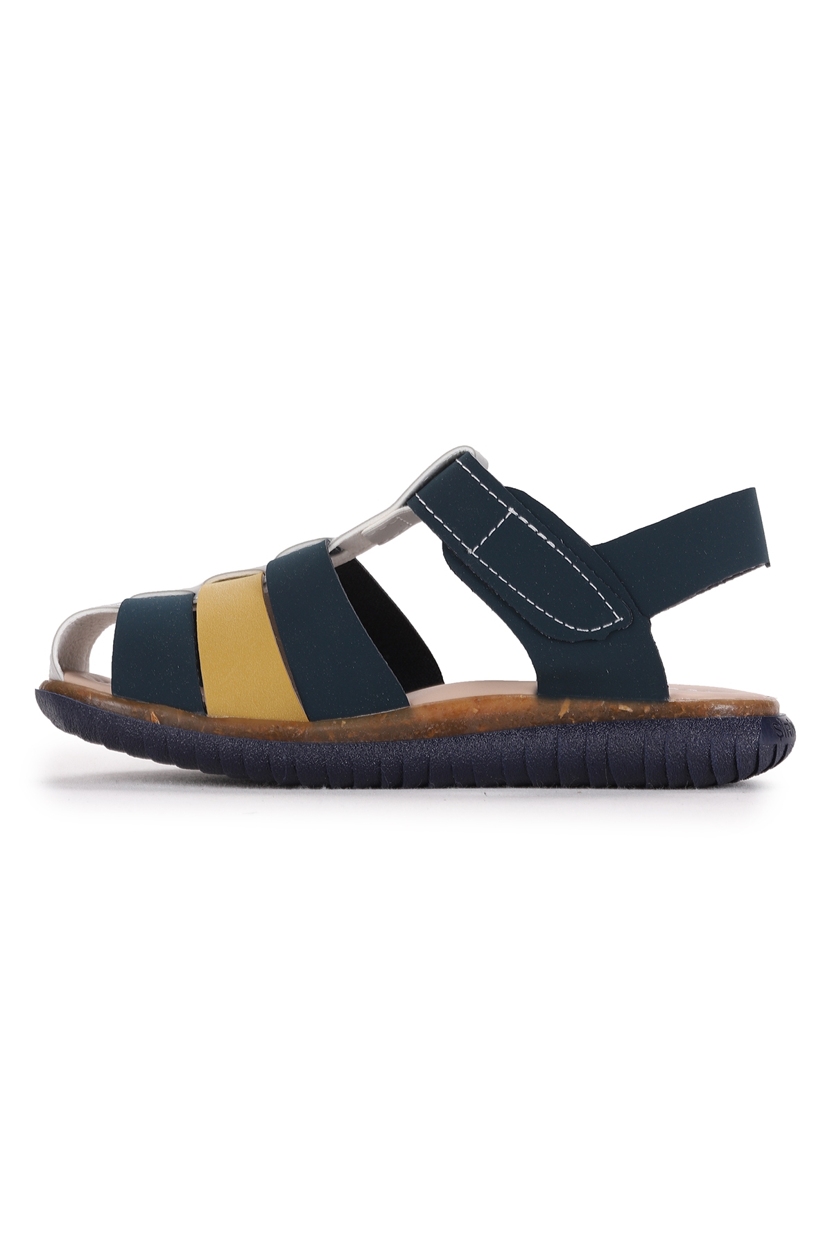 Erkek Çocuk Sandalet Şb 22479-287 Lacivert - Sarı - Görsel 6