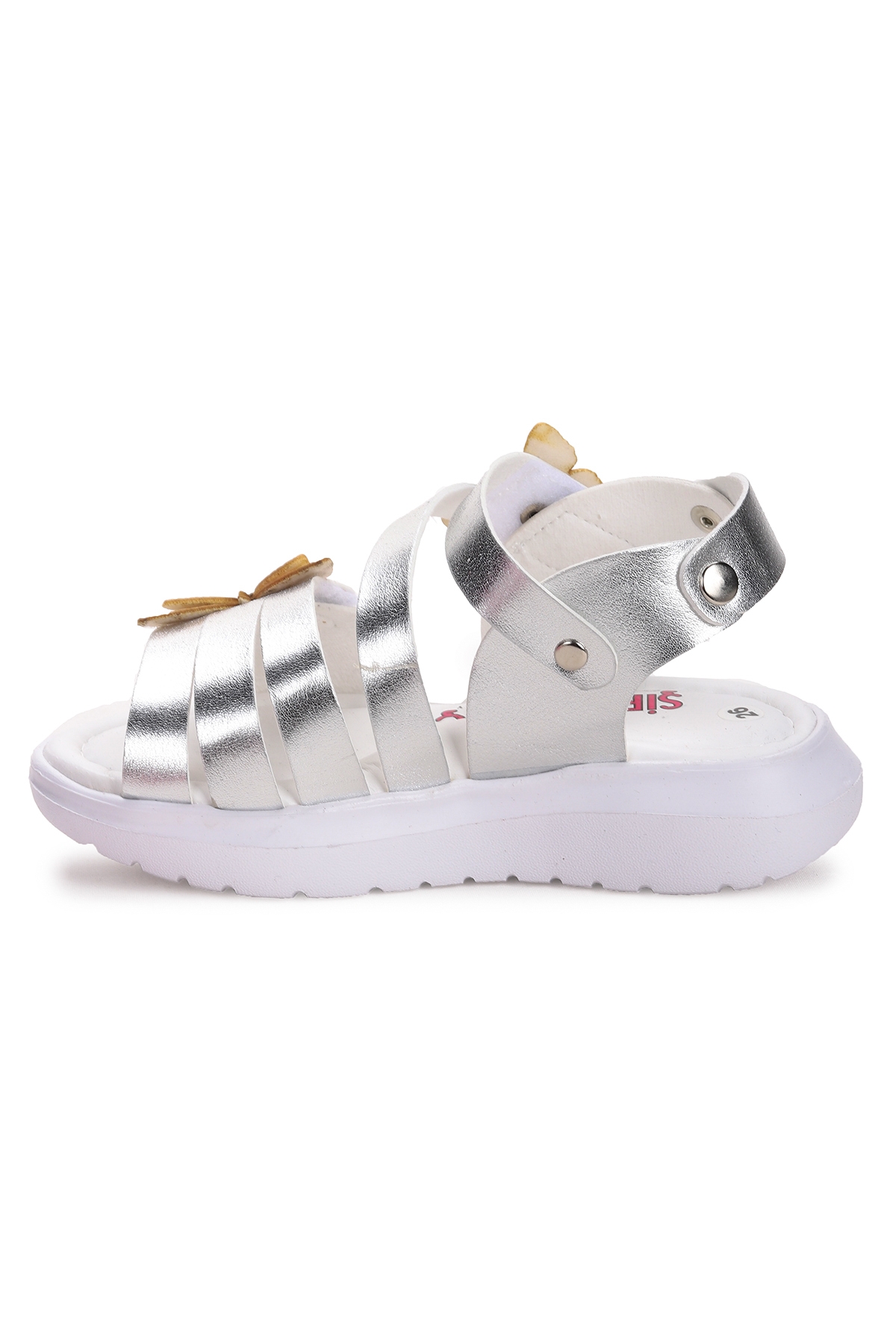 Ortopedik Kız Çocuk Sandalet Şb 1010 Gümüş - Görsel 3