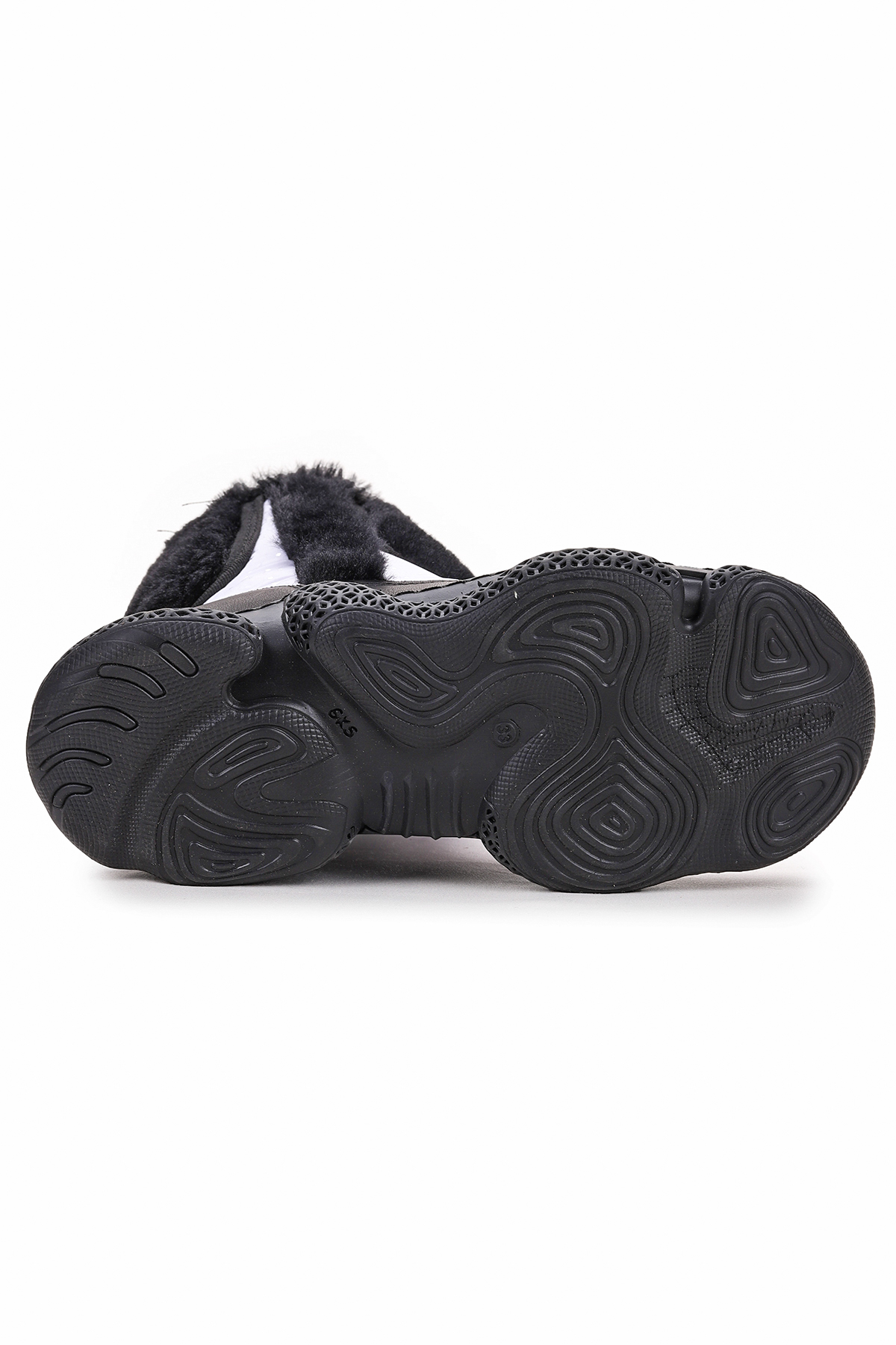 Lp Kardeşen Kız Çocuk Kar Bot Ayakkabı Beyaz - Siyah - Görsel 8