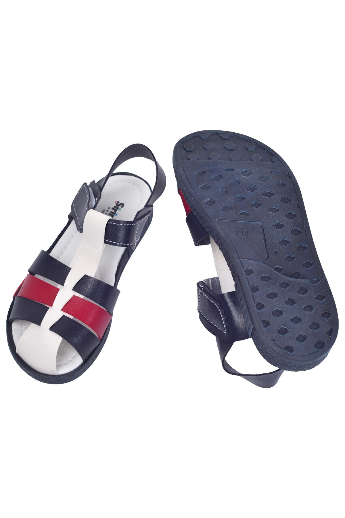 Erkek Çocuk Sandalet Şb 2479-87 Lacivert - Kırmızı - Görsel 5