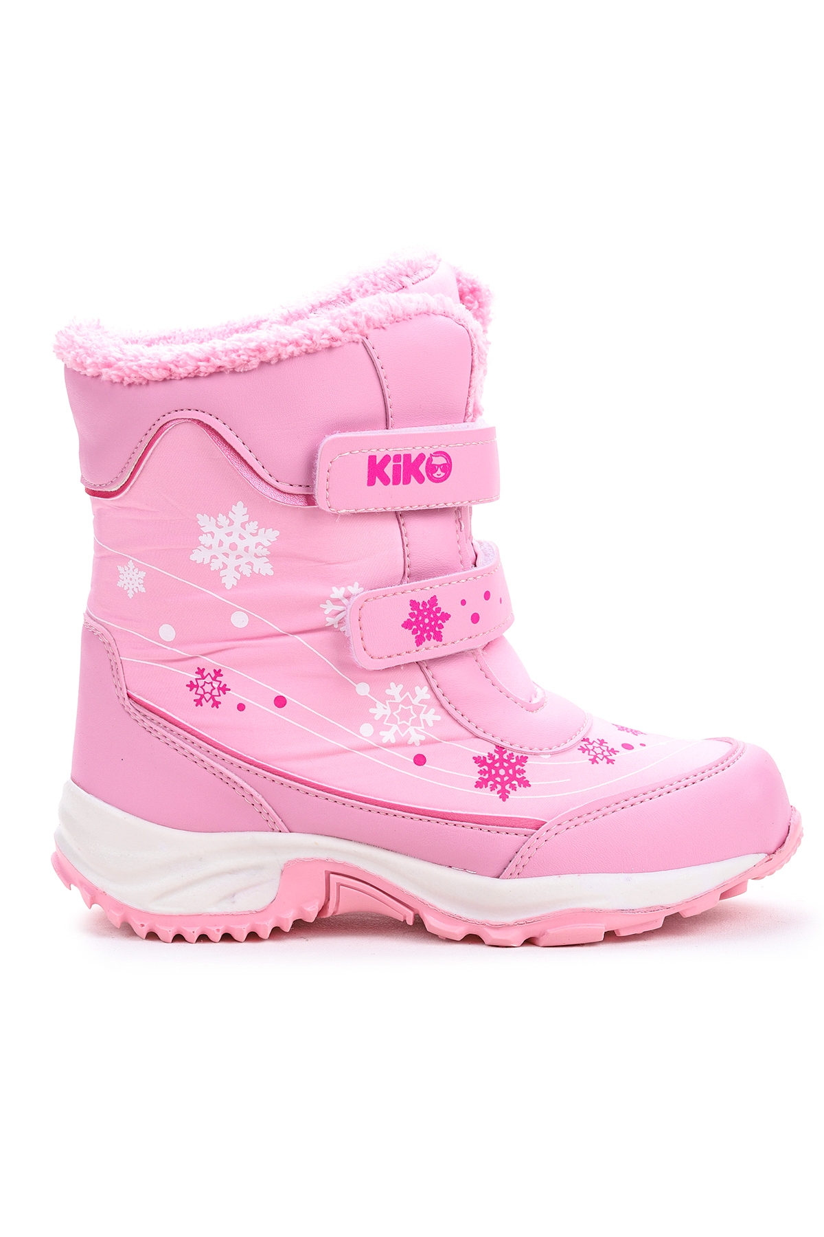 Kiko Kids Kiko Kids Kartanesi Cırtlı Kız Çocuk Kar Bot Soğuk Suya Dayanıklı Pembe | Flo Pembe - 5. görsel