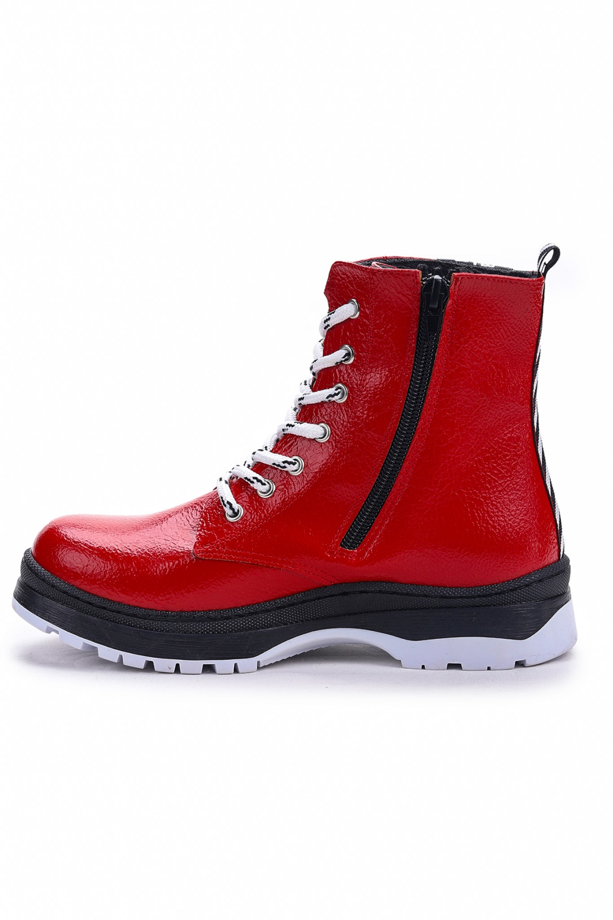 Love Çatlak Termo Taban Kız Çocuk Bot Kırmızı - Görsel 6