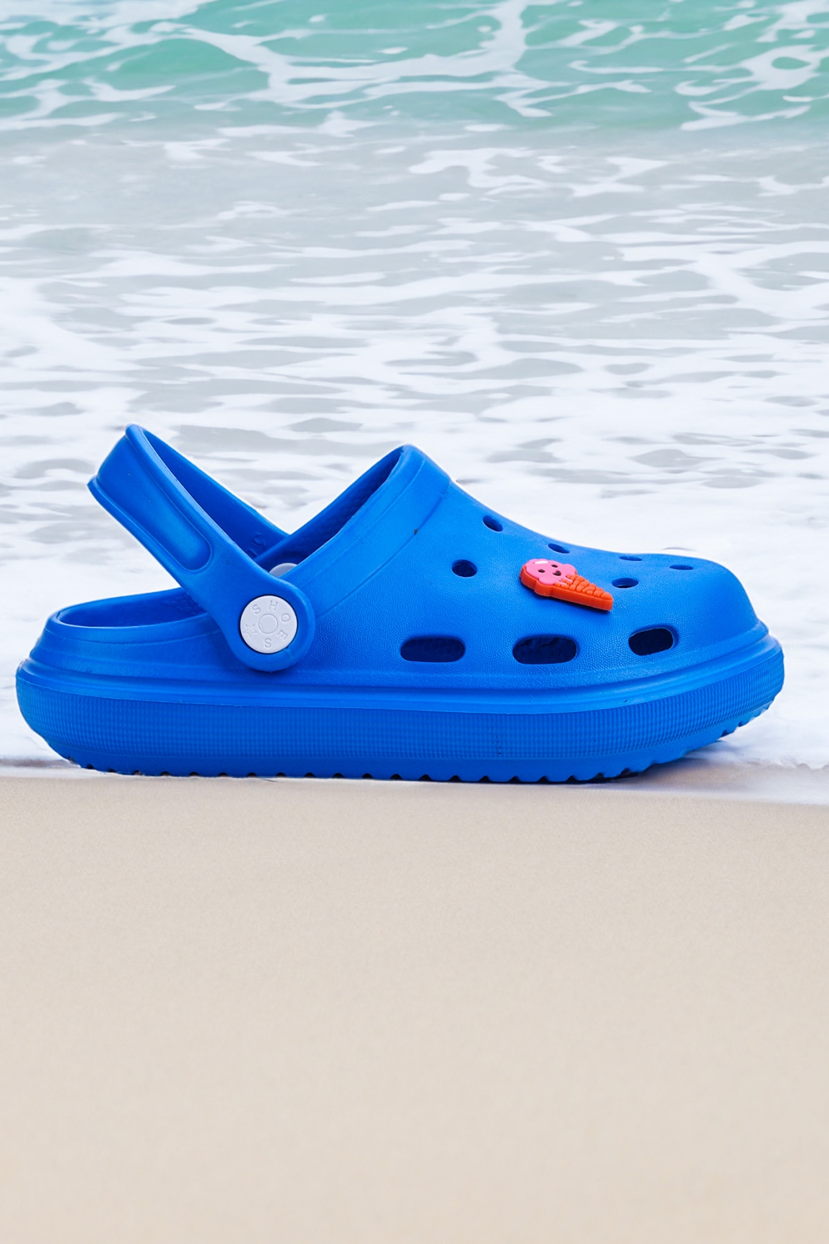 Bester Eva Plaj Havuz Okul Kreş Erkek Çocuk Terlik Saks Mavi - Görsel 2