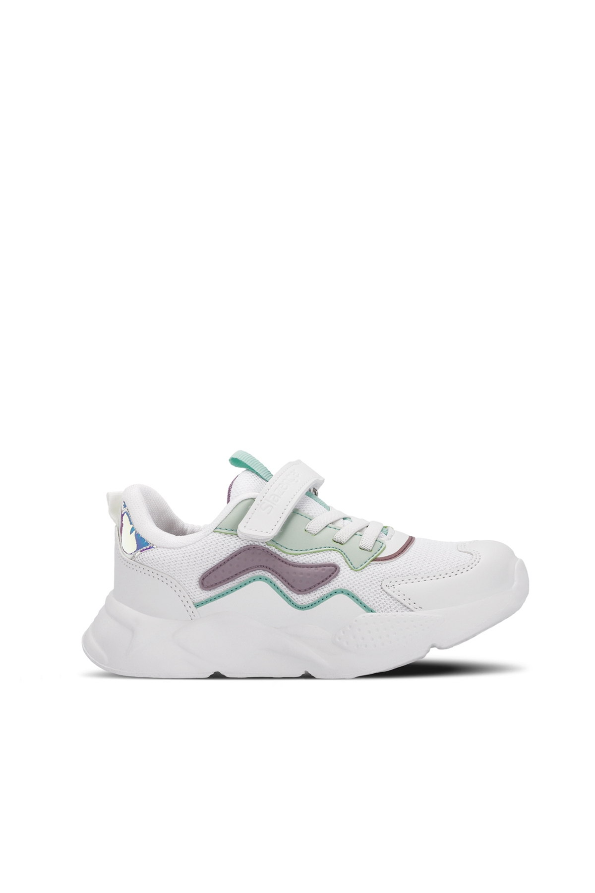 PESO I Kız Çocuk Sneaker Ayakkabı Beyaz / Lila - Görsel 2