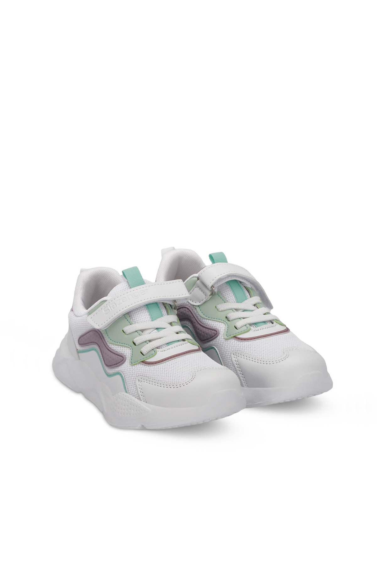 PESO I Kız Çocuk Sneaker Ayakkabı Beyaz / Lila - Görsel 3