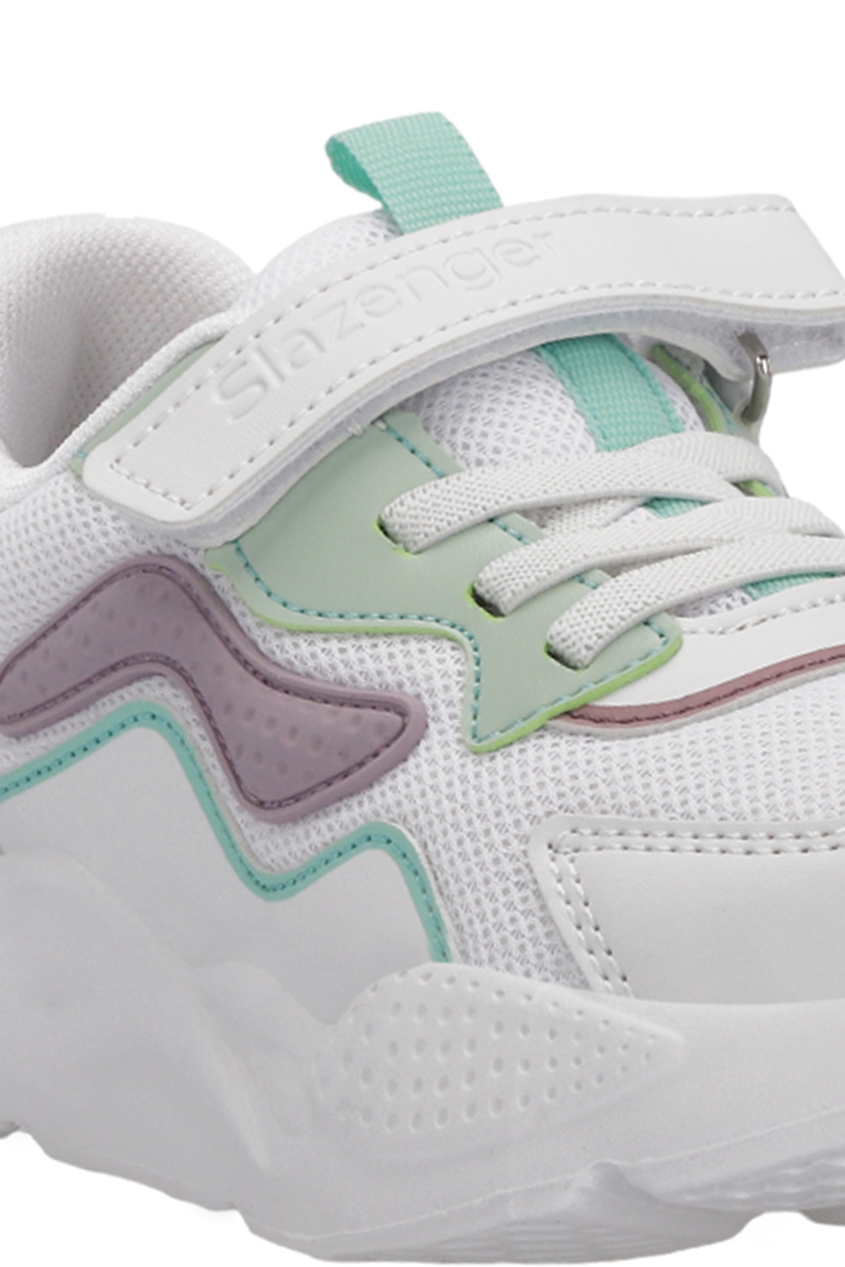 PESO I Kız Çocuk Sneaker Ayakkabı Beyaz / Lila - Görsel 5