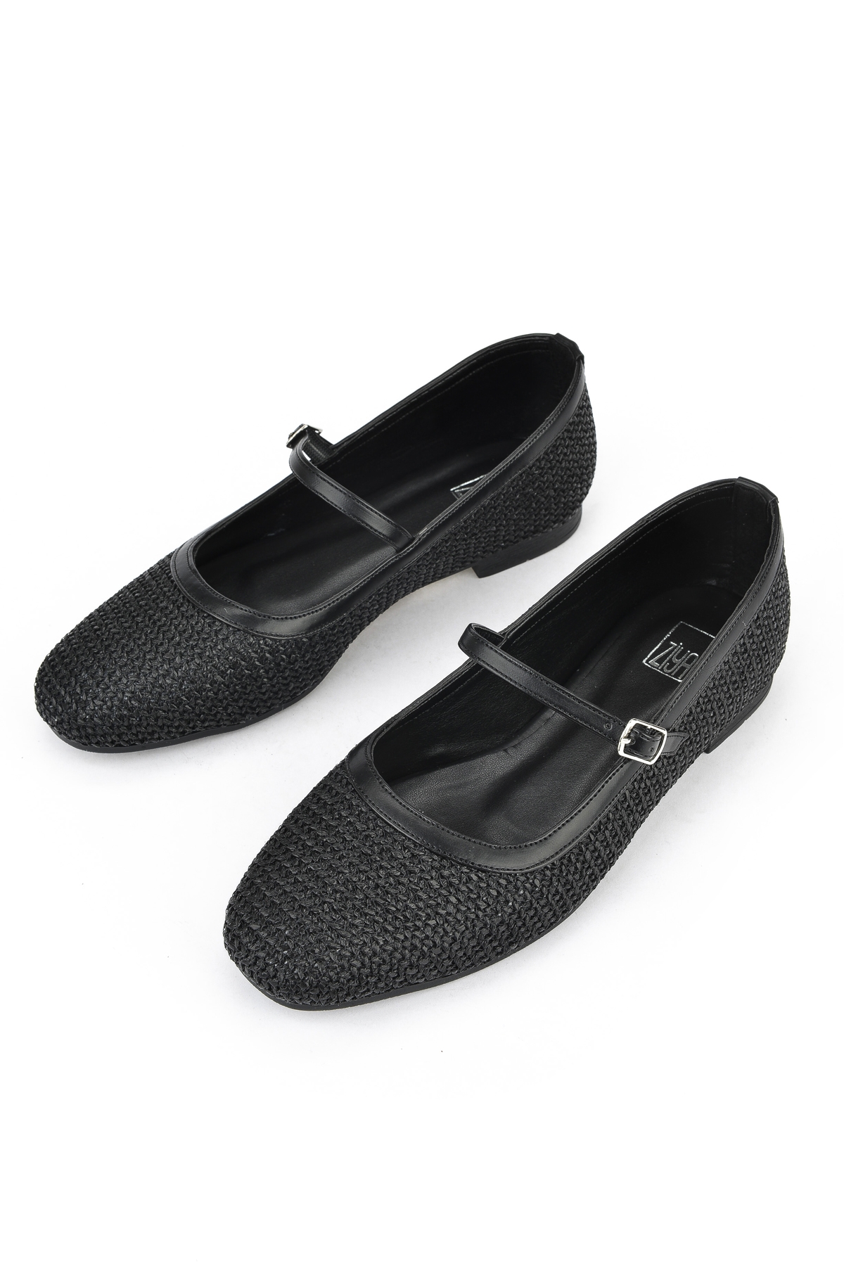 Hasır Kadın Babet 1511044Z103 Siyah - Görsel 6