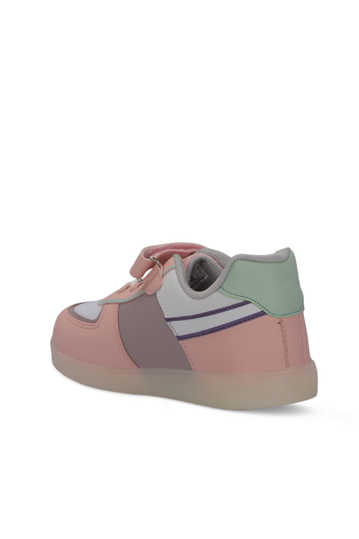 PERLE Kız Çocuk Sneaker Ayakkabı Beyaz / Pembe - Görsel 4