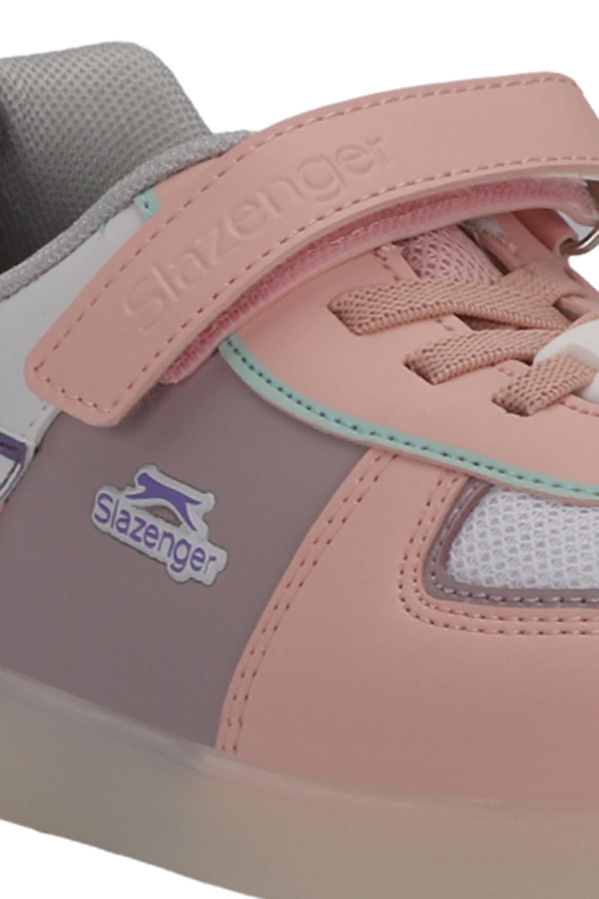 PERLE Kız Çocuk Sneaker Ayakkabı Beyaz / Pembe - Görsel 5