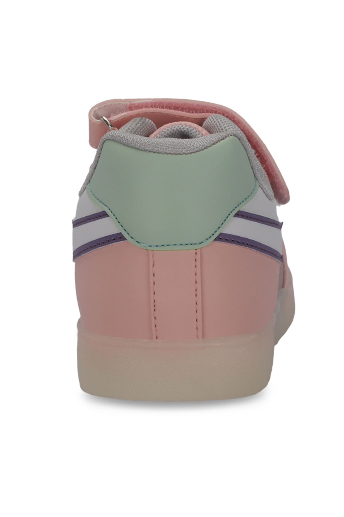 PERLE Kız Çocuk Sneaker Ayakkabı Beyaz / Pembe - Görsel 7