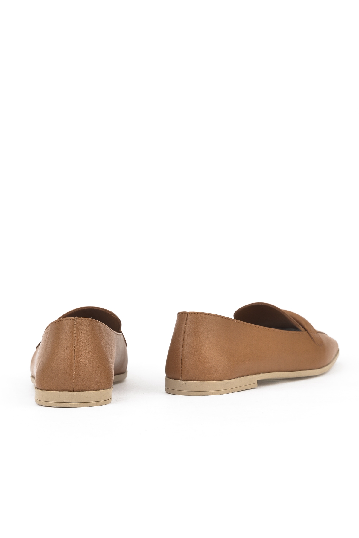 Hakiki Deri Kadın Ayakkabı 1511044Z202 Taba - Görsel 4