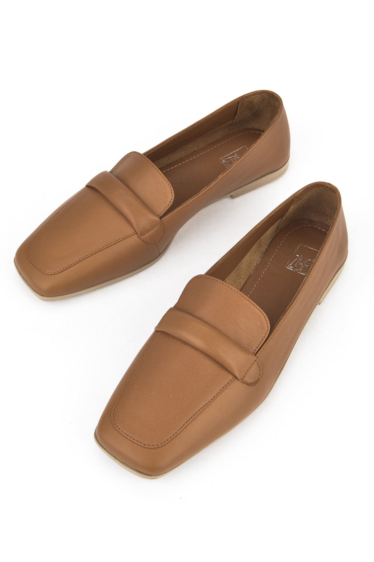 Hakiki Deri Kadın Ayakkabı 1511044Z202 Taba - Görsel 6