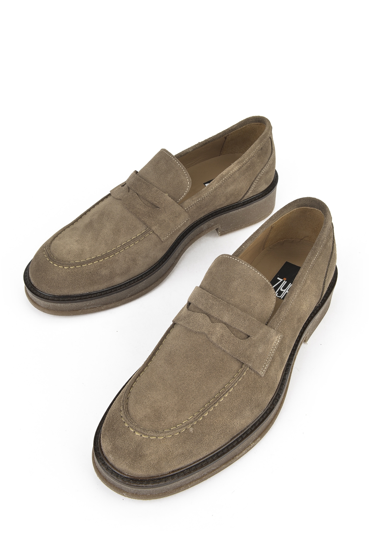 Erkek Hakiki Deri Ayakkabı 1431043Z0212 Vizon - Görsel 6