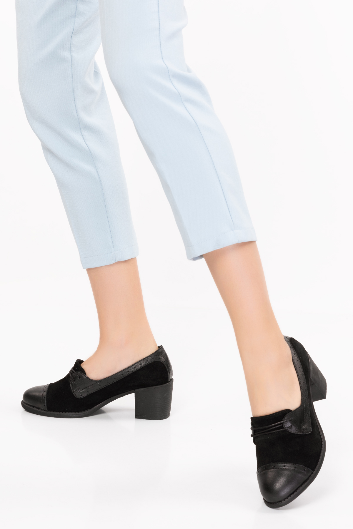 Gondol Kadın Hakiki Deri Rahat Topuklu Ayakkabı anl.7078 - Görsel 9