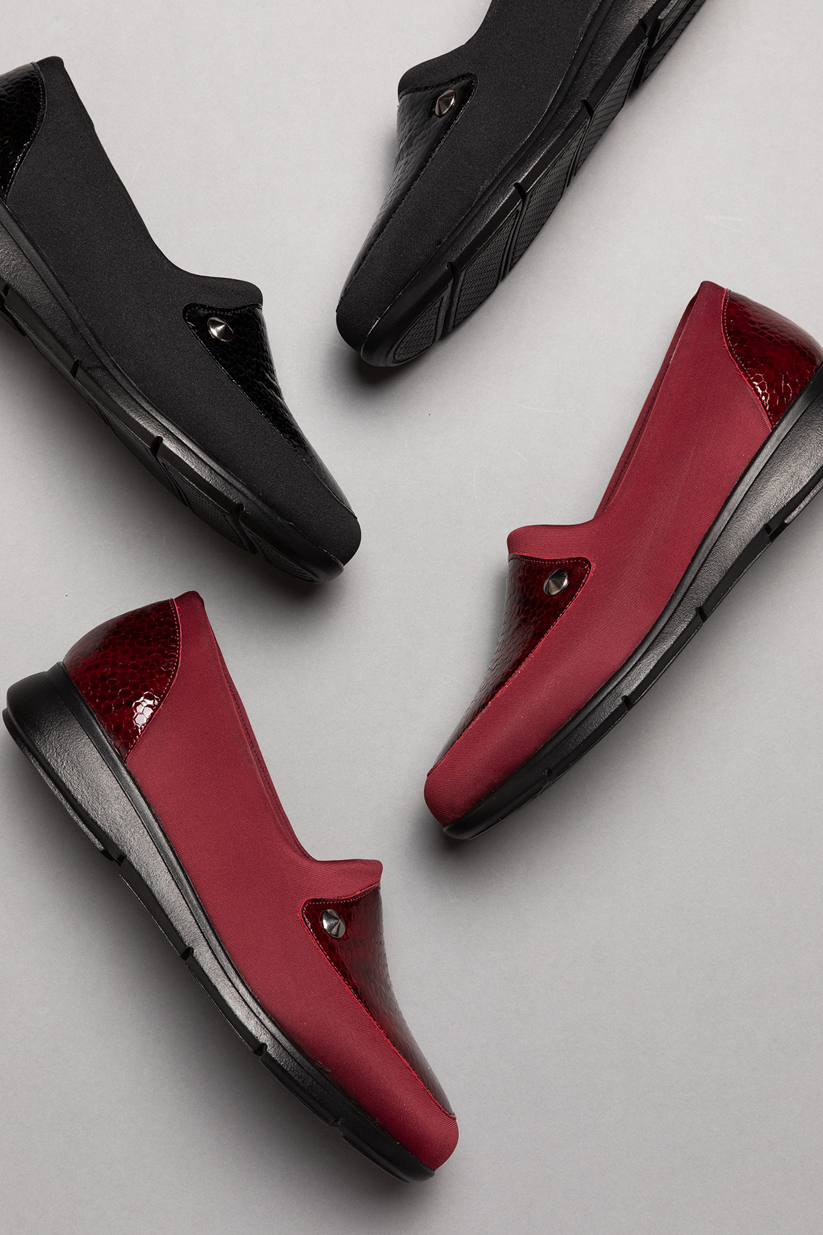 Gondol Hakiki Deri Yanları Strecli Günlük Ayakkabı vdt.195 - Görsel 5