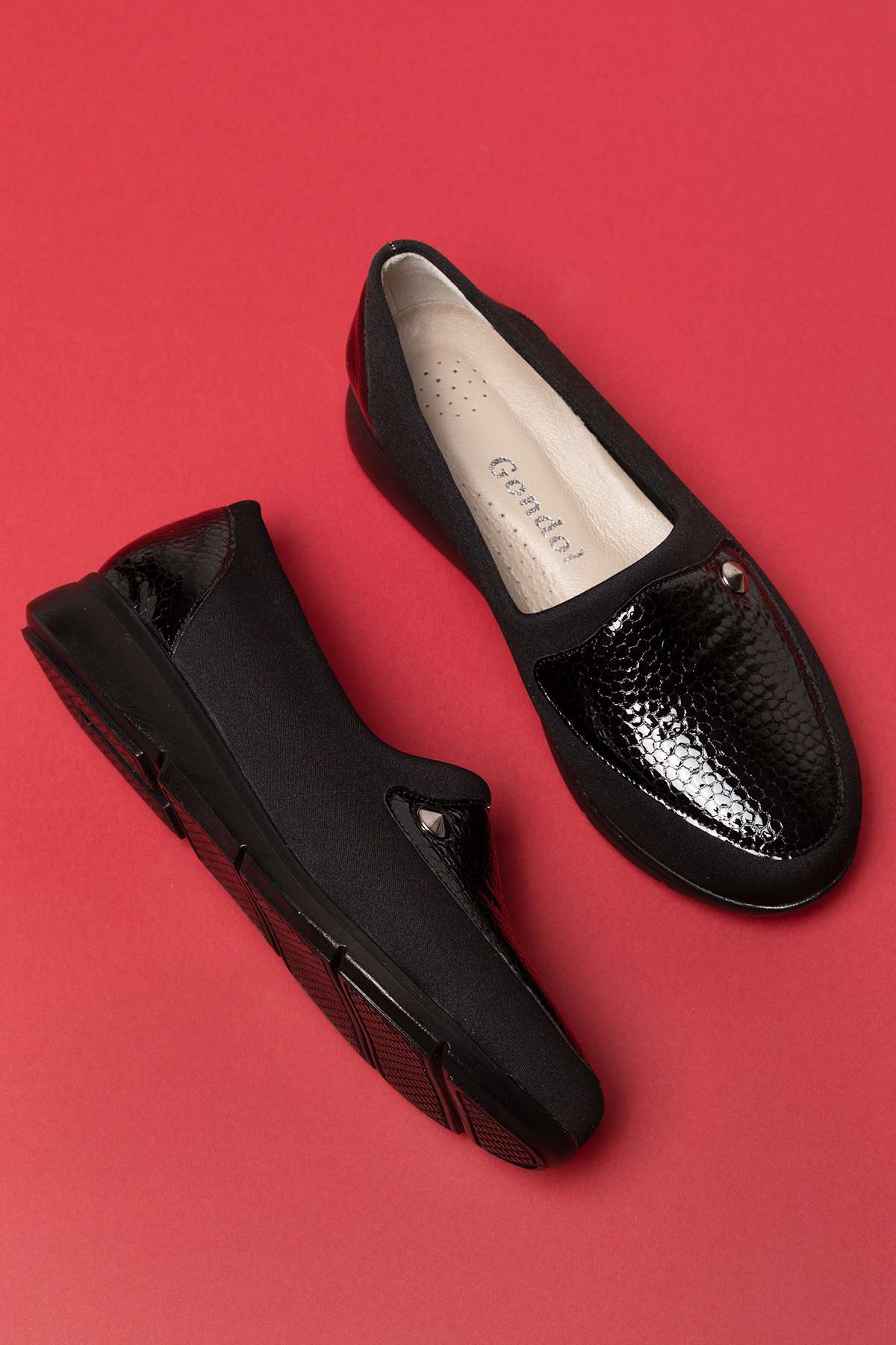 Gondol Hakiki Deri Yanları Strecli Günlük Ayakkabı vdt.195 - Görsel 8