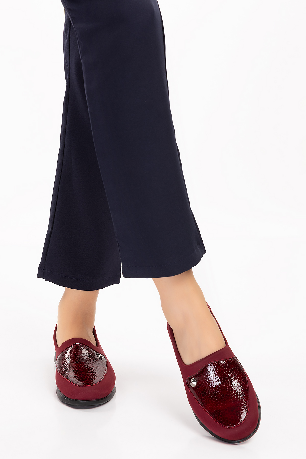 Gondol Hakiki Deri Yanları Strecli Günlük Ayakkabı vdt.195 - Görsel 2