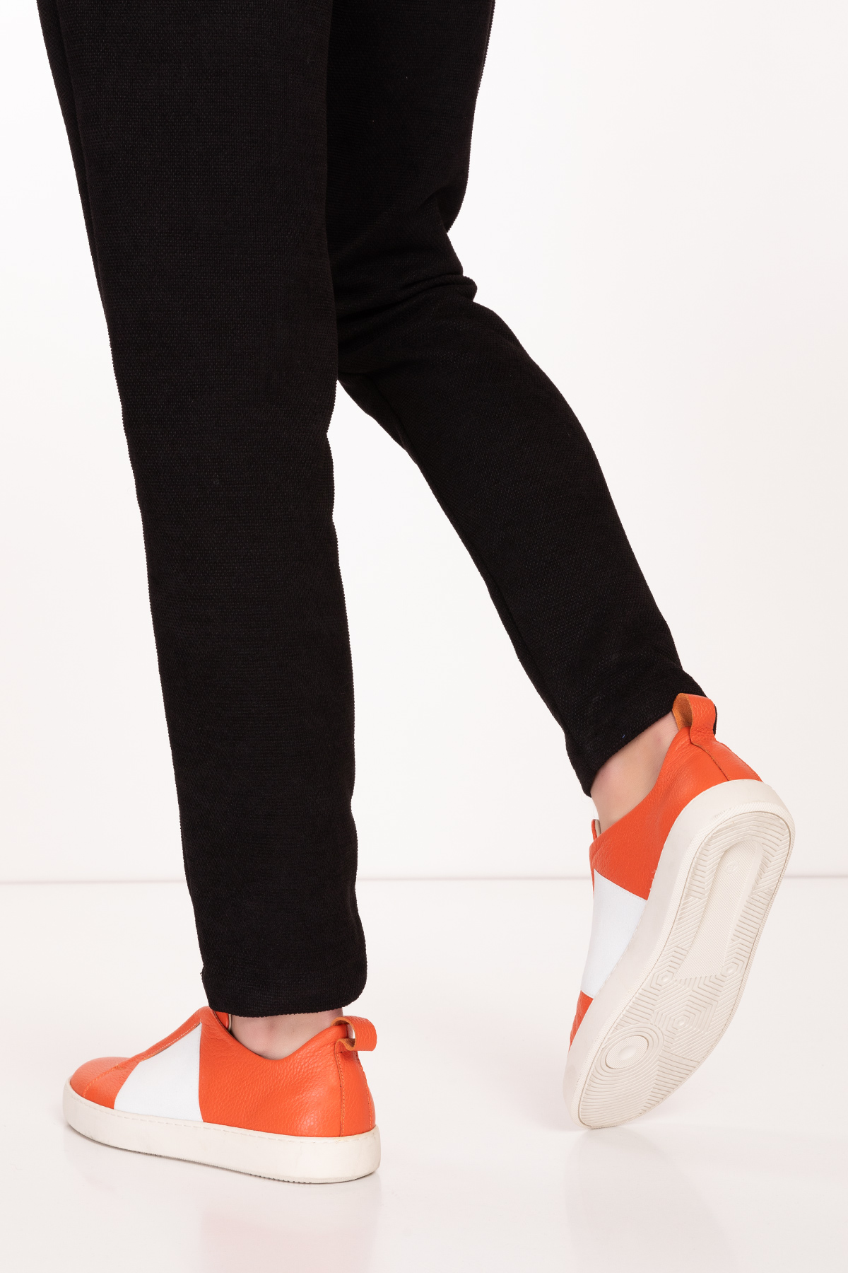 Gondol Erkek Hakiki Deri Lastikli Kolay Giyim Ayakkabı tx.7740 - Görsel 3