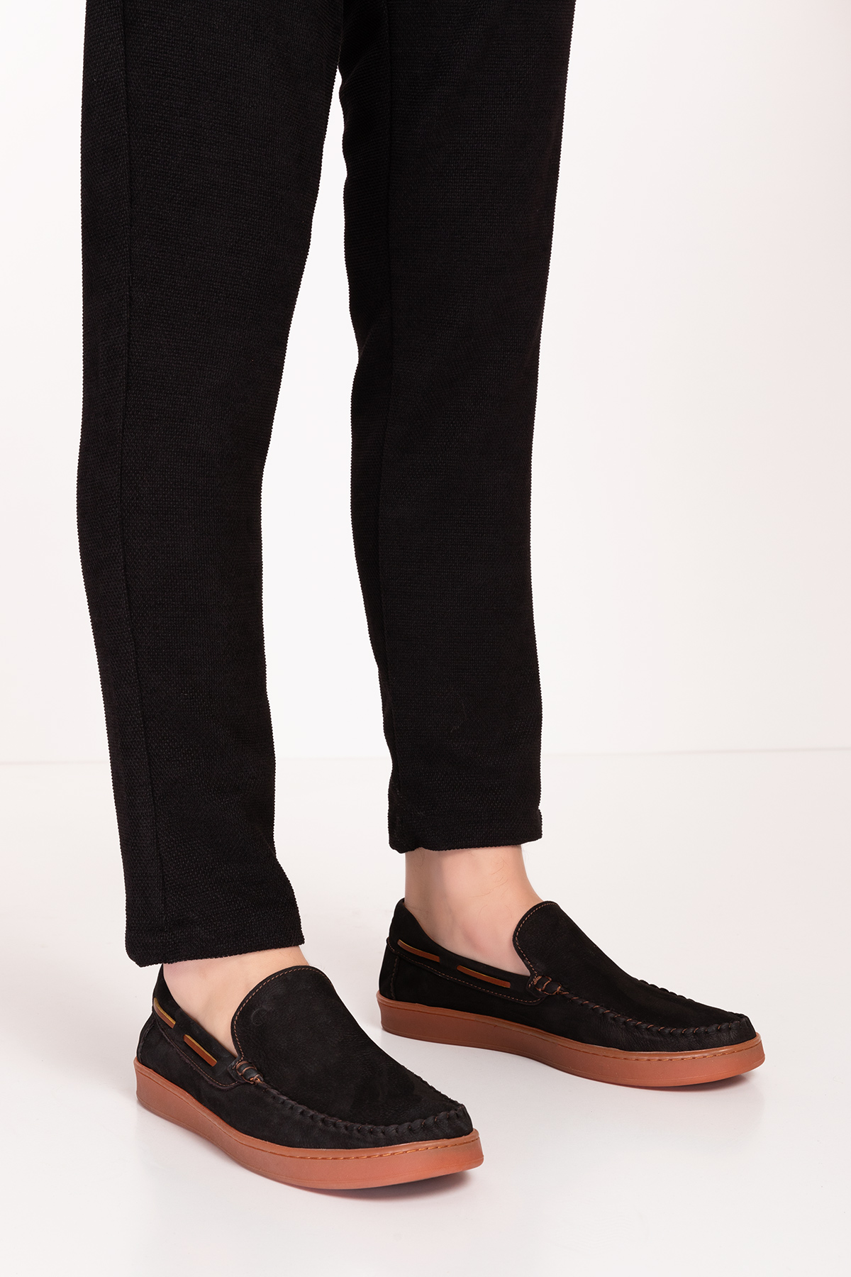 Gondol Erkek Hakiki Deri Rahat Taban Casual Ayakkabı tx.13930 - Görsel 3