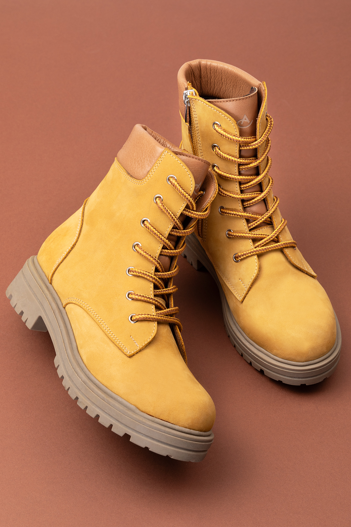 Gondol Hakiki Deri Nubuk Günlük Bot anl.2577 - Görsel 4