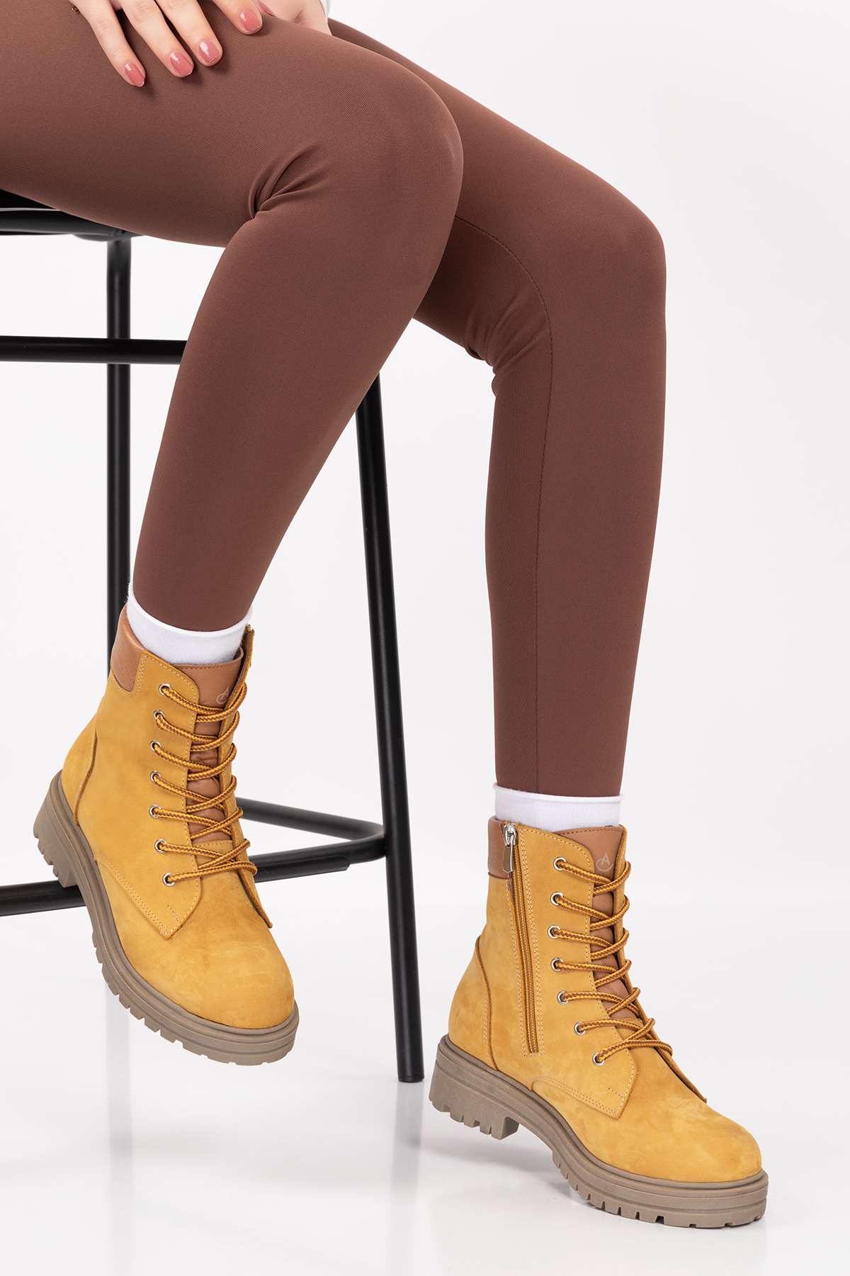 Gondol Hakiki Deri Nubuk Günlük Bot anl.2577 - Görsel 7