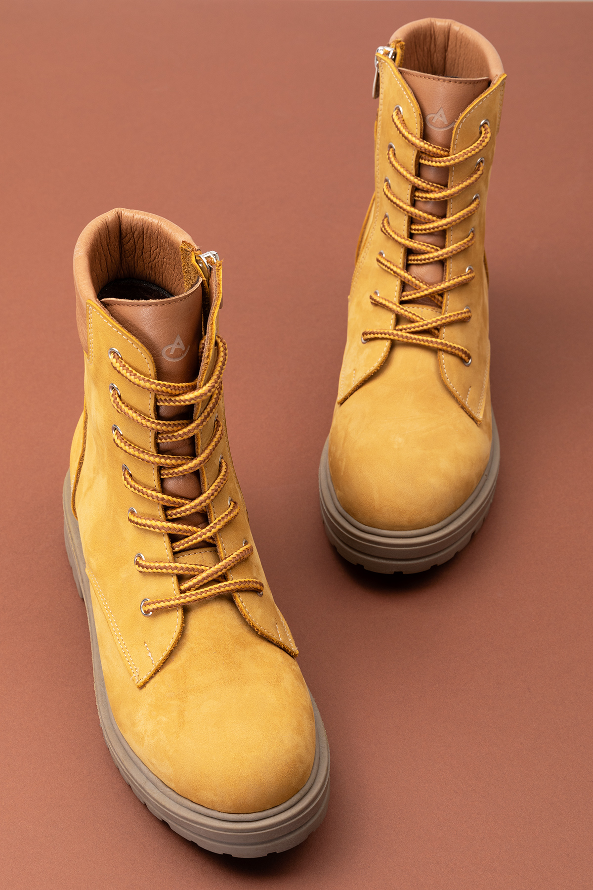 Gondol Hakiki Deri Nubuk Günlük Bot anl.2577 - Görsel 9