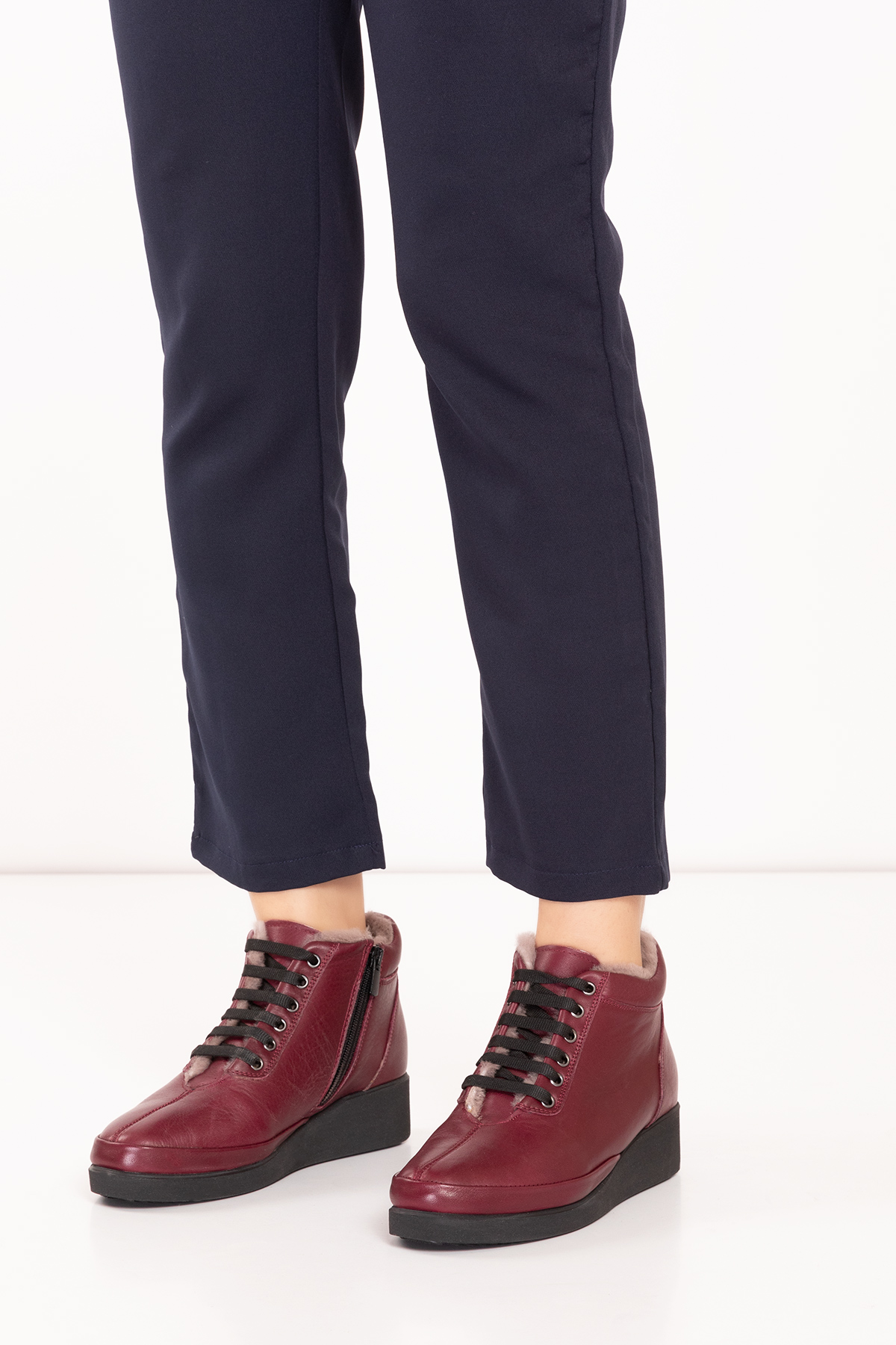 Gondol Kadın Hakiki Deri Klasik Rahat Bot ndr.175 - Görsel 3