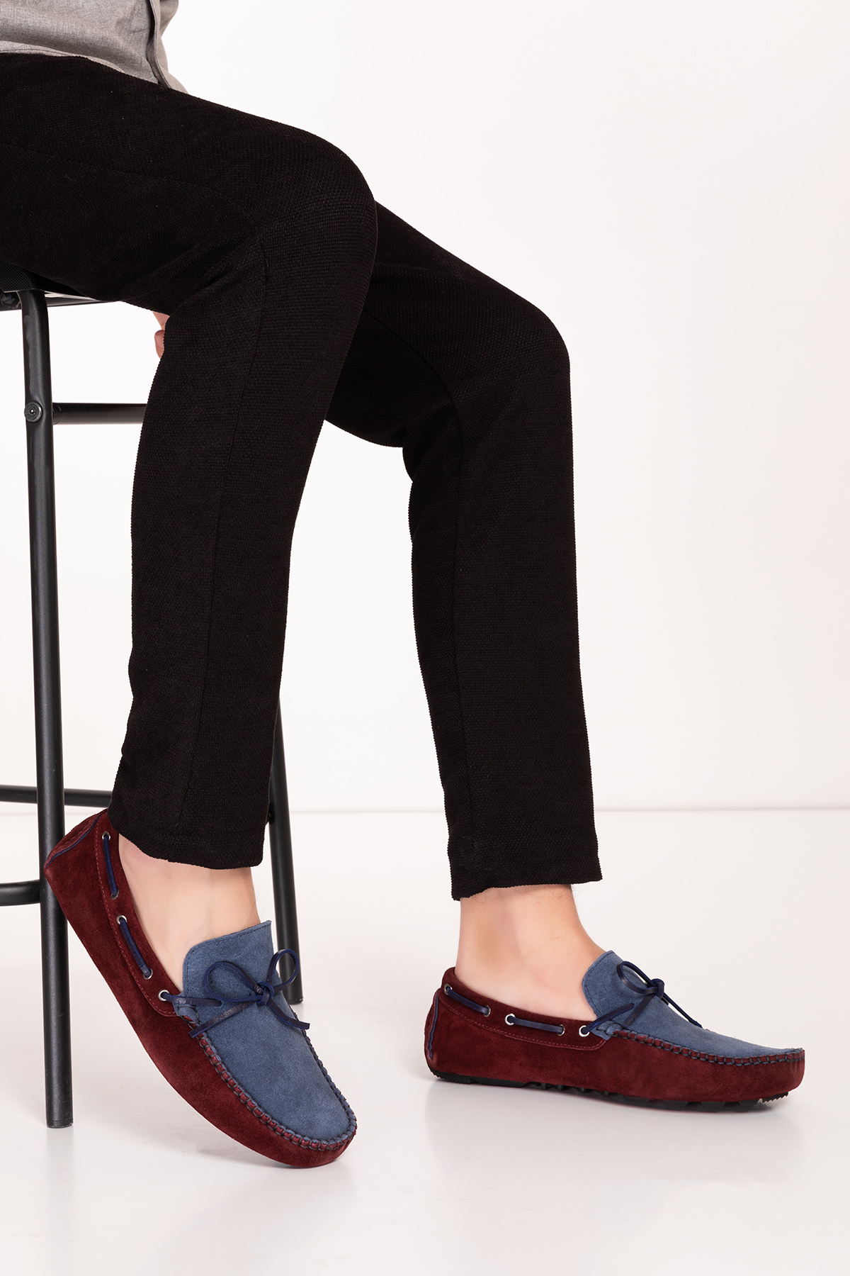 Gondol Erkek Hakiki Deri Hafif Taban Loafer Ayakkabı tx.1871 - Görsel 2